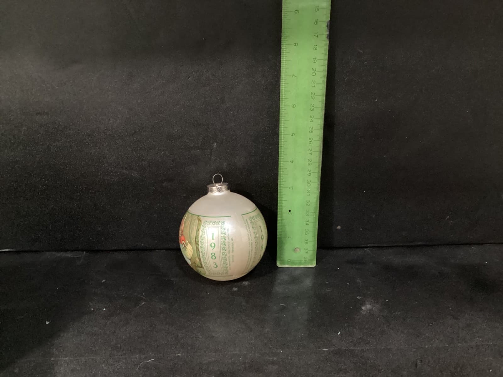 Schmid BEATRIX POTTER 1983 The Tale of Peter Rabbit Glass Ball 4" Ornament - Thumbnail 8