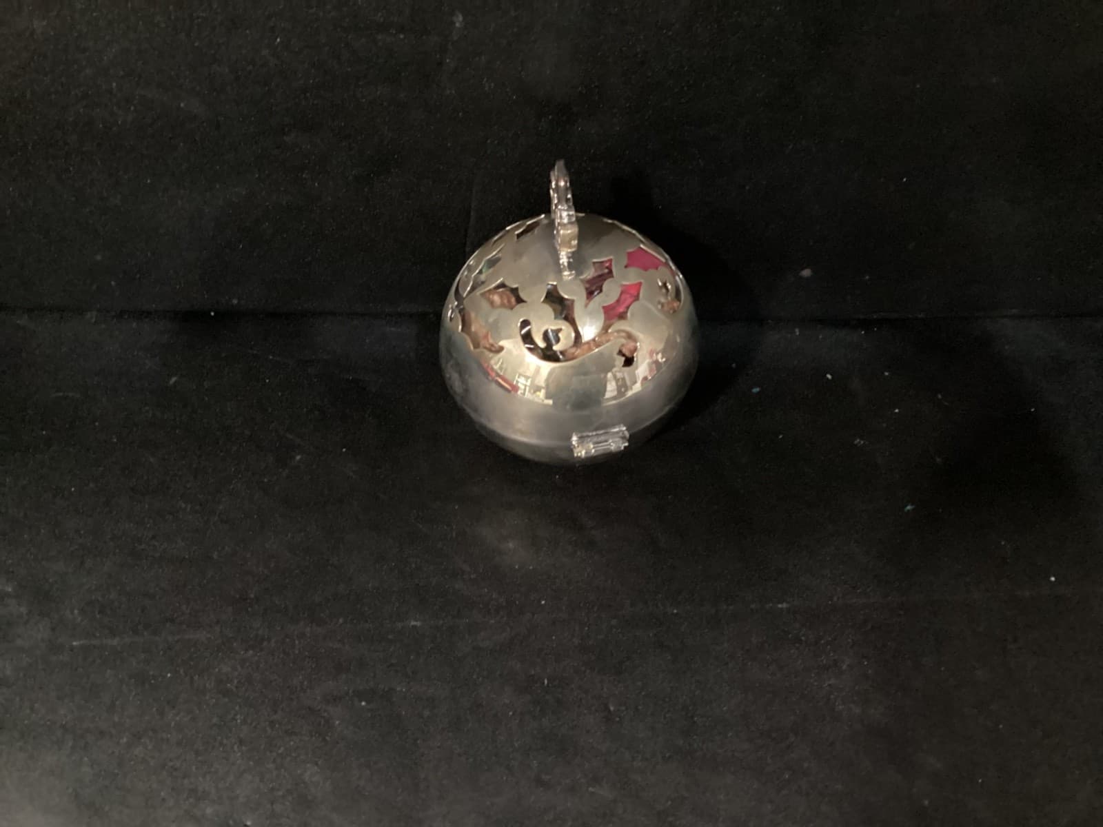 LENOX Now & Forever 2000 Silver Millennium Ball Ornament Potpourri Y2K - Thumbnail 4
