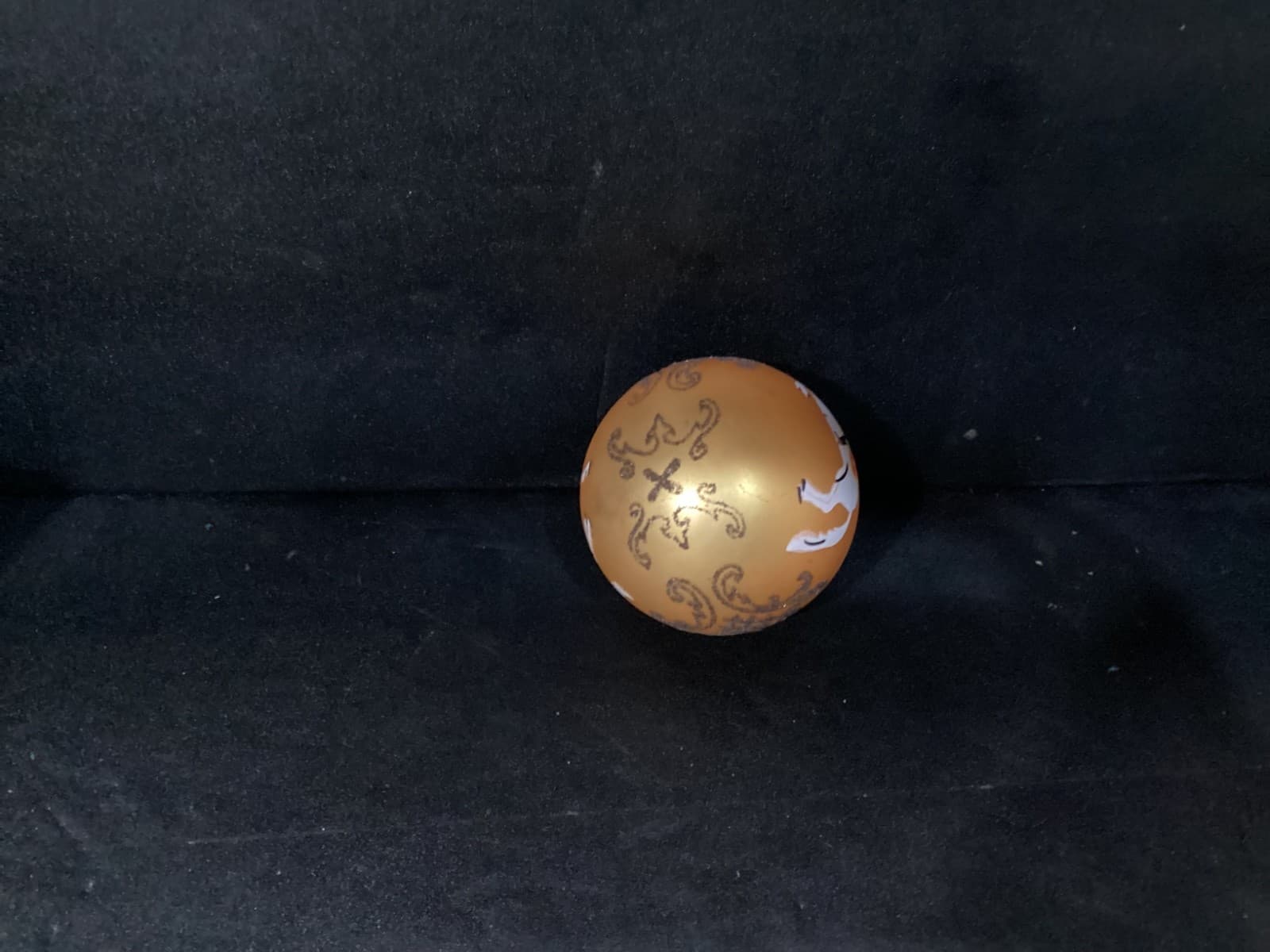 Christmas Horse Dressage Blown Glass Ball Ornament Hand Painted Austria - Thumbnail 7