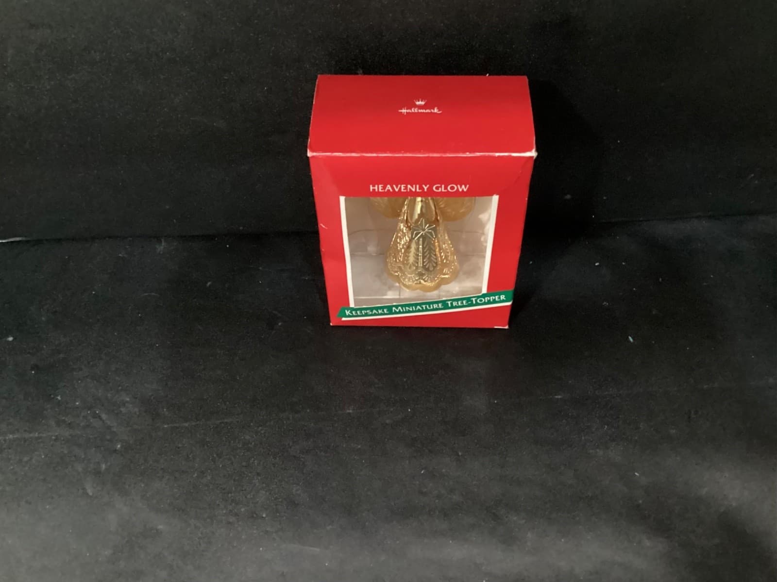 Hallmark 1988 Heavenly Glow Angel Brass Keepsake Miniature Tree Topper Vintage - Thumbnail 9