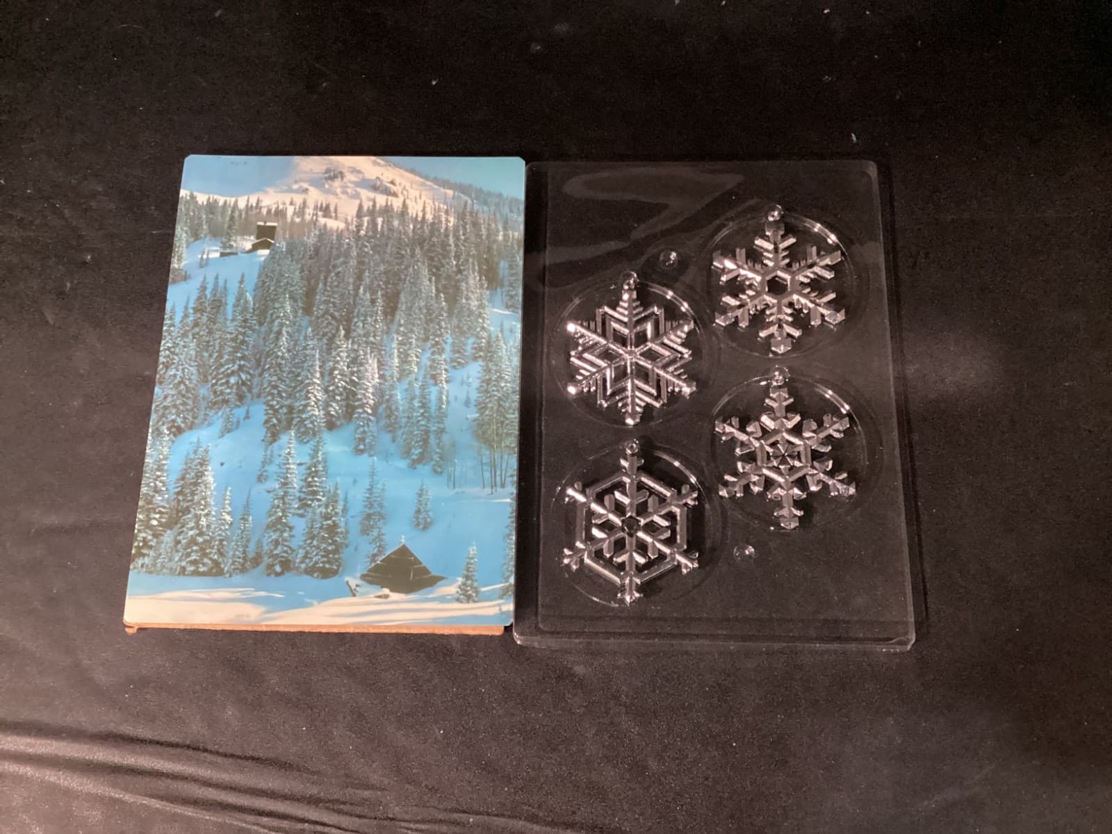 1977 Hallmark Snowflake Collection Set of 4 Ornament Very Rare In Box - Thumbnail 4