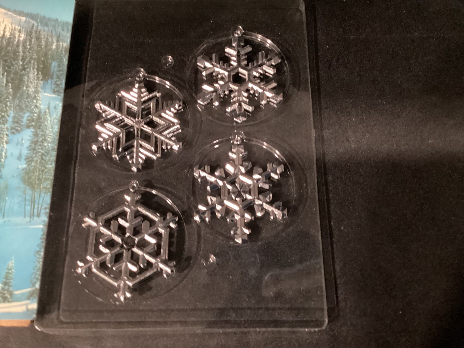 1977 Hallmark Snowflake Collection Set of 4 Ornament Very Rare In Box - Thumbnail 5