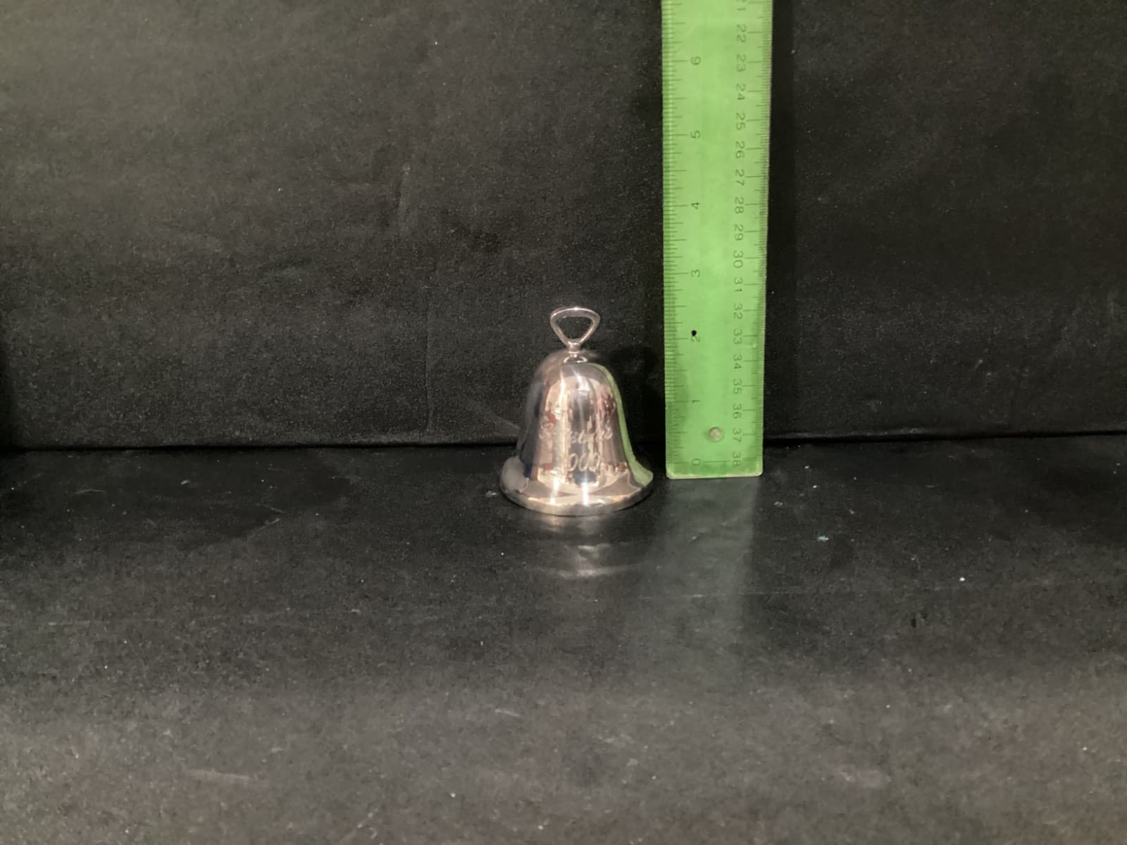 Reed & Barton Annual Silver Plated Bell Ornament 2002 329/3 - Thumbnail 9