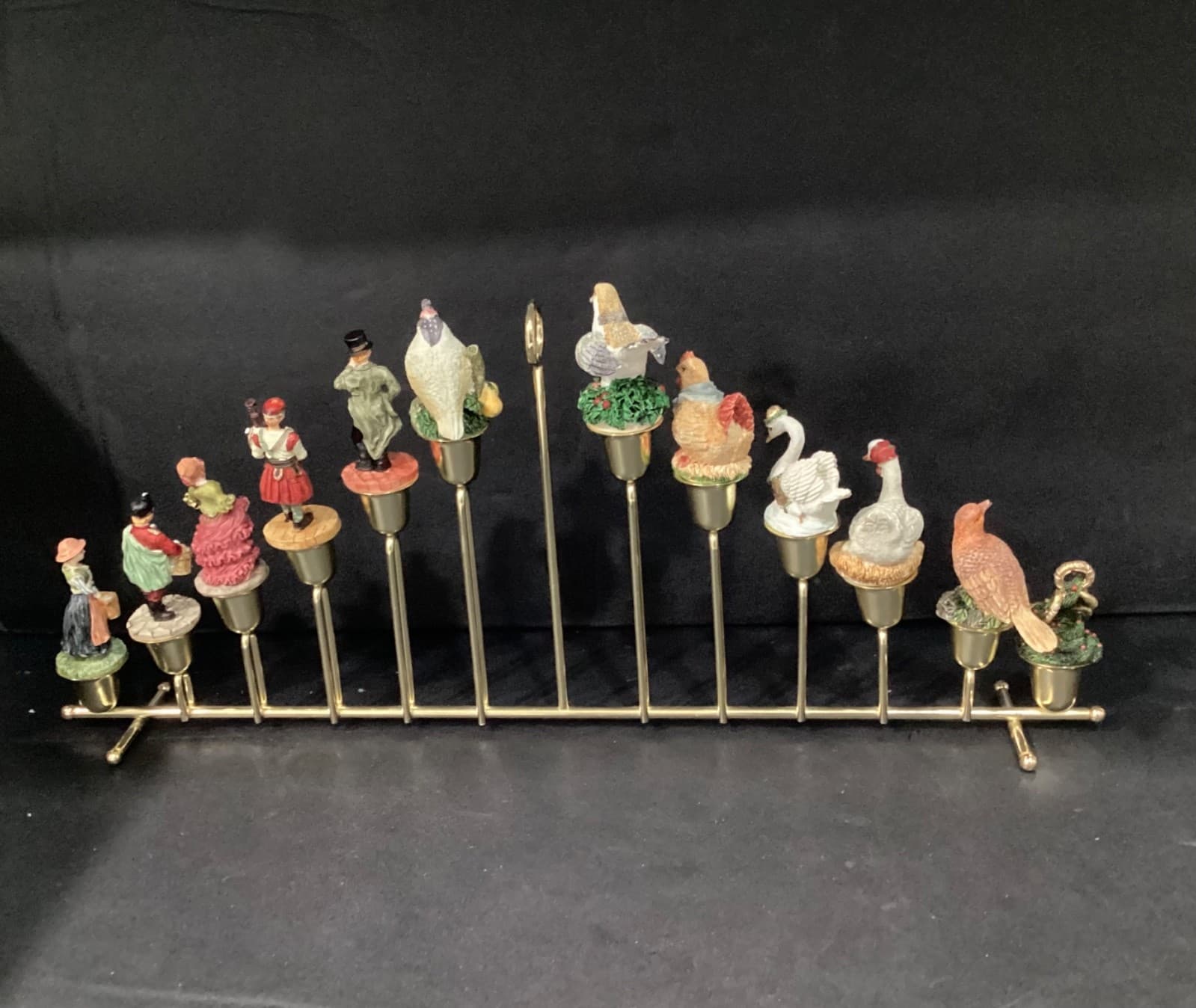 12 Days Of Christmas Centerpiece House Of Lloyd Christmas Around The World 1994* - Thumbnail 3