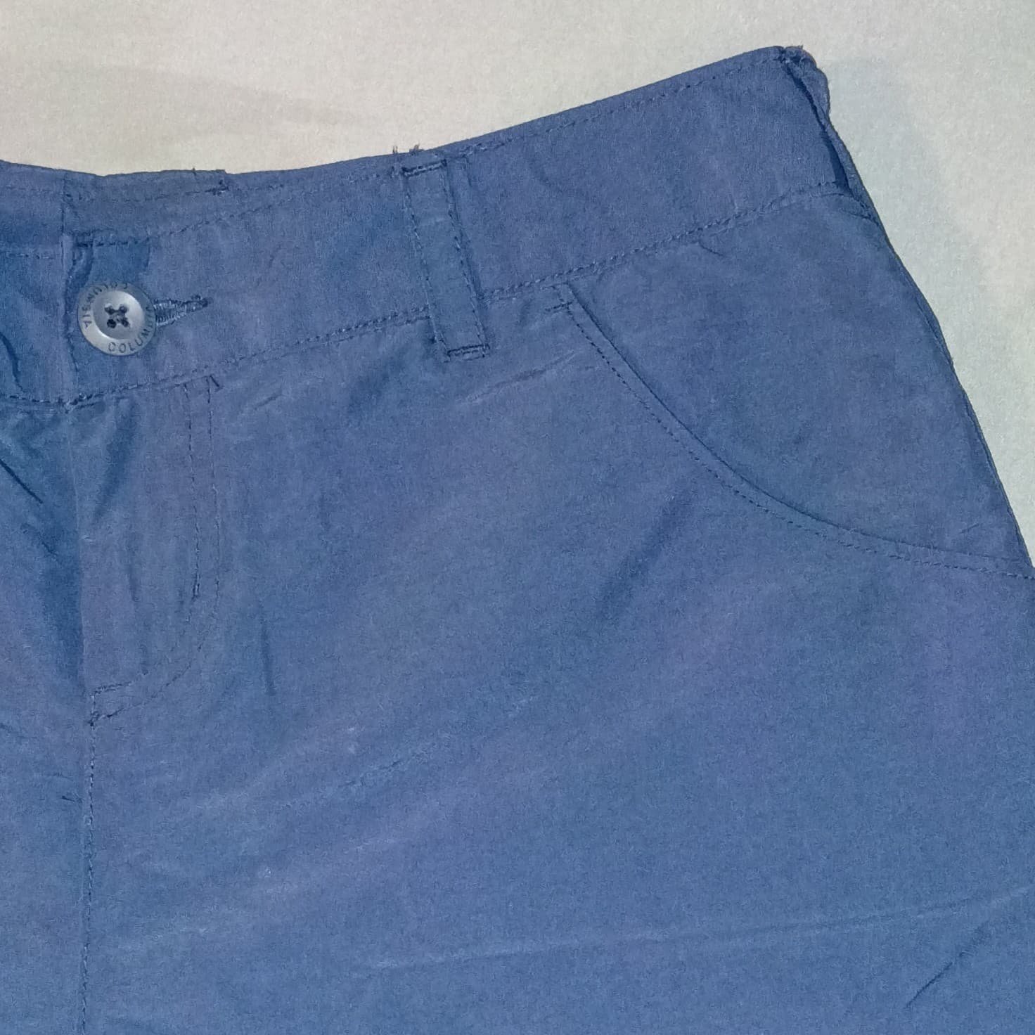 Columbia PFG Shorts Women's Sz 6 Blue Nylon Stretch Camp Hiking 5.5” Inseam NEW - Thumbnail 8