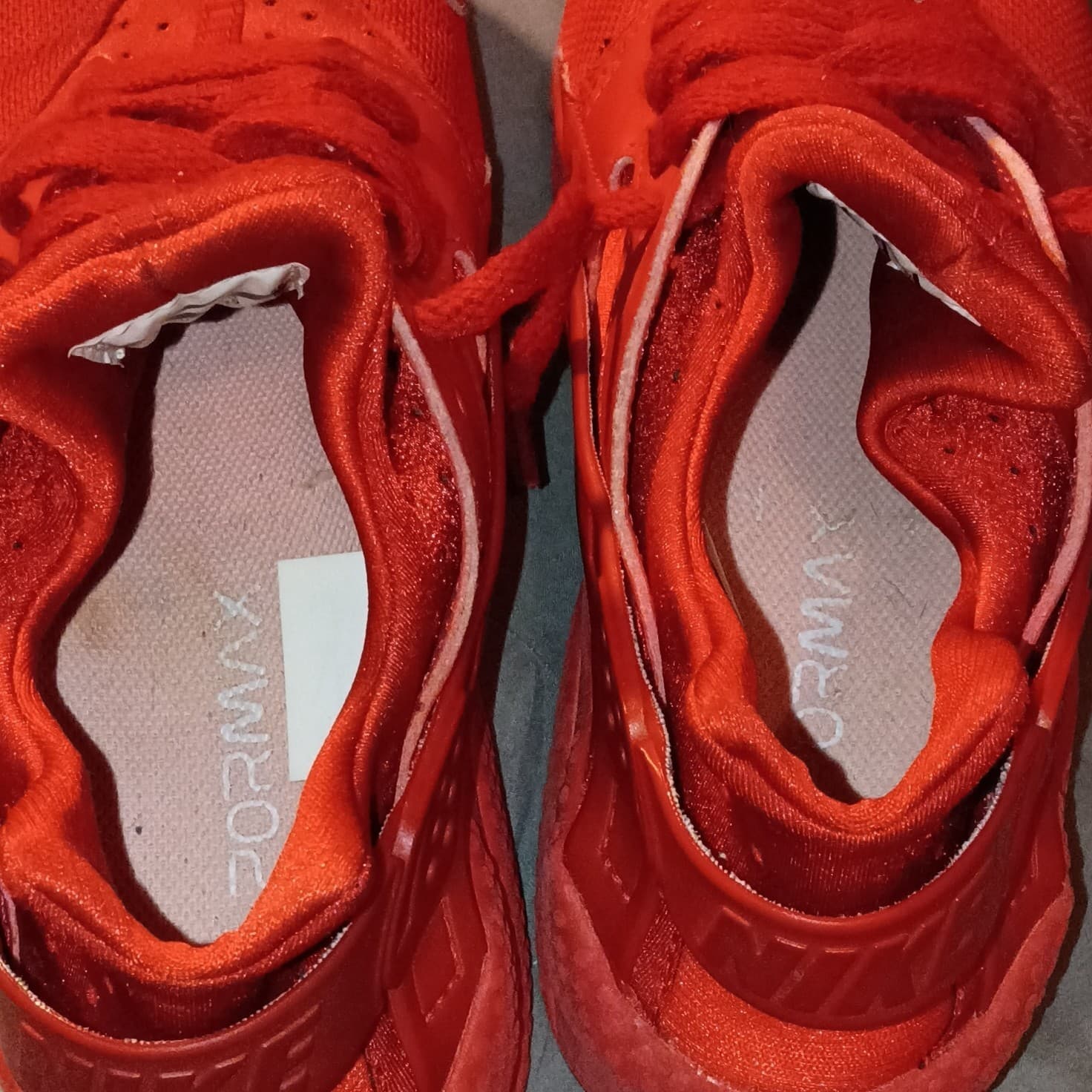 Nike Air VaporMax 2019 Men’s Low Top Lace-Up Athletic Sneaker Red AR6632-603 - Thumbnail 6