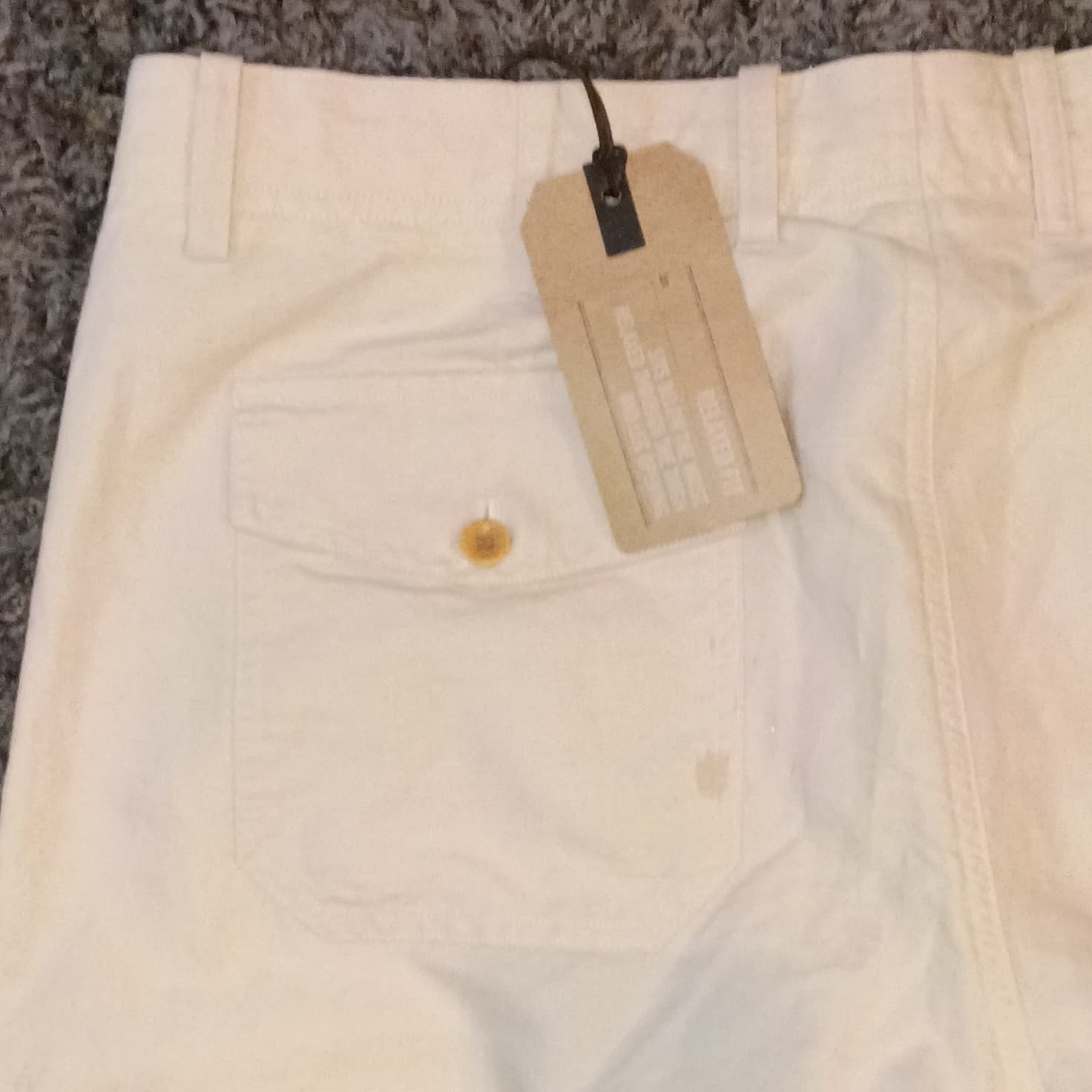 Banana Republic Pants Mens 35x30 Beige GAVIN Chino - Thumbnail 14