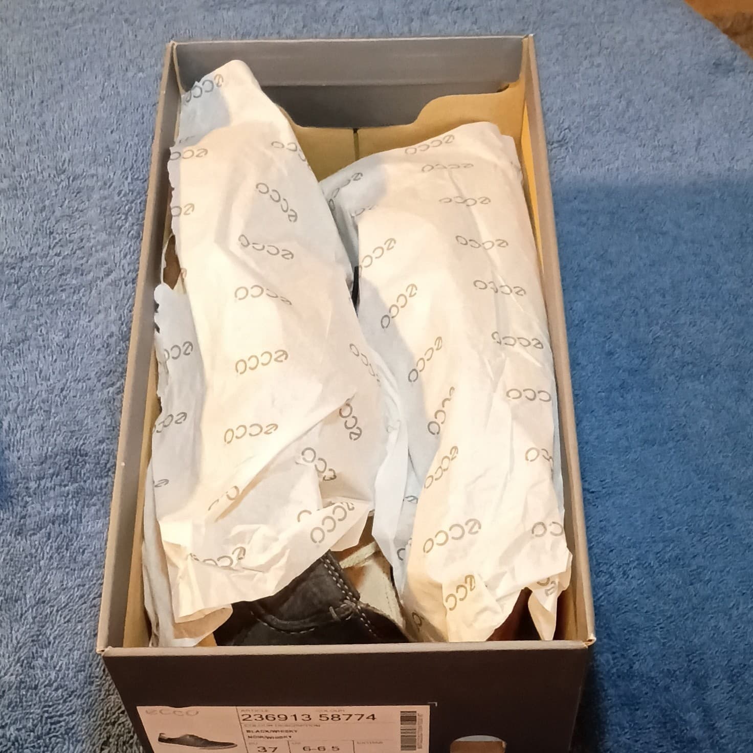 Ecco Chase 2 Lace Casual Dress Shoes Size 6 6 1/2 Men's - Thumbnail 9