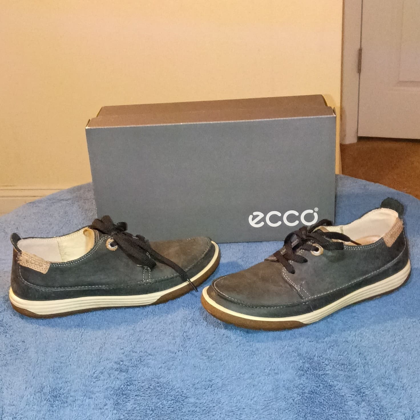 Ecco Chase 2 Lace Casual Dress Shoes Size 6 6 1/2 Men's