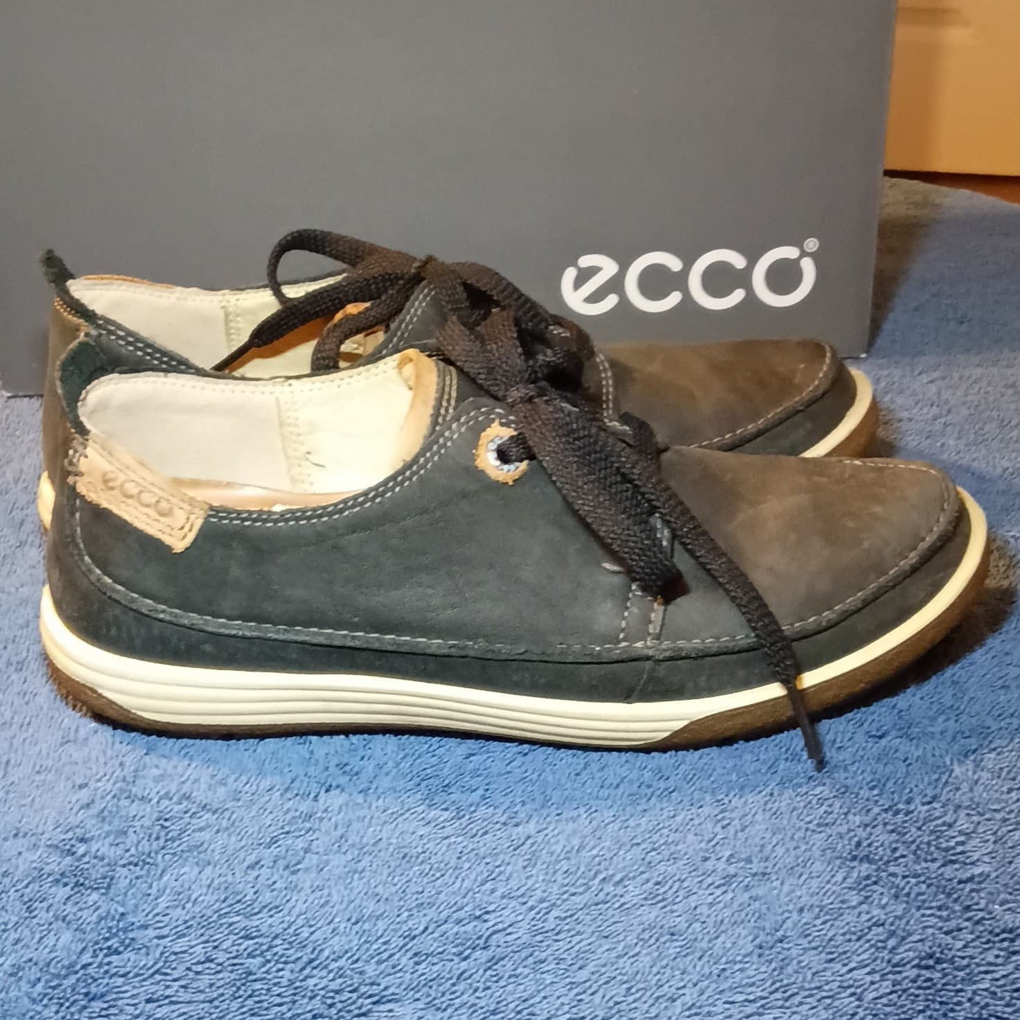 Ecco Chase 2 Lace Casual Dress Shoes Size 6 6 1/2 Men's - Thumbnail 5