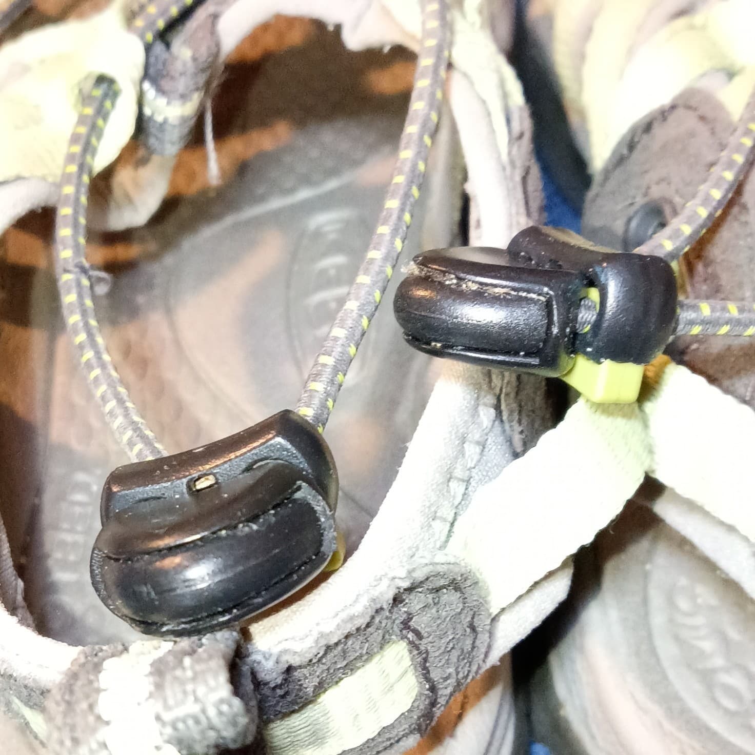KEEN Women’s Strappy Sandals Gray/Green Drawstring Adjustable Reflective US 7 - Thumbnail 9