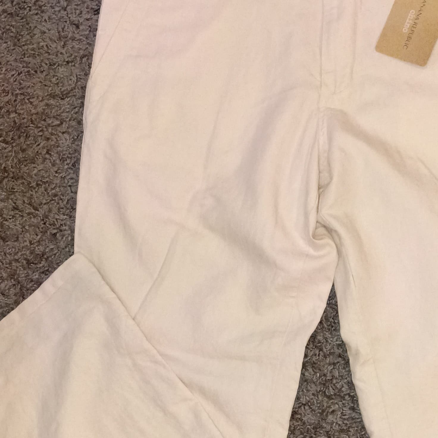 Banana Republic Pants Mens 35x30 Beige GAVIN Chino - Thumbnail 6