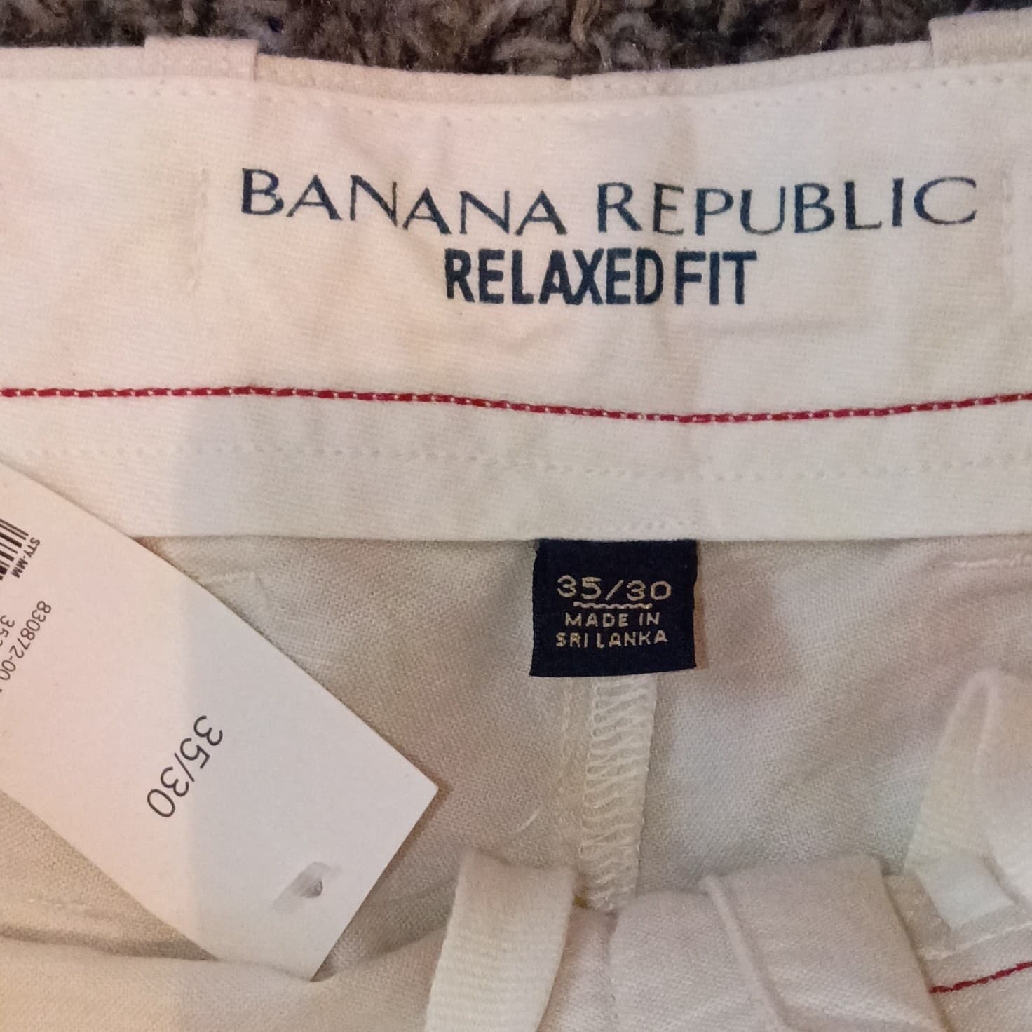 Banana Republic Pants Mens 35x30 Beige GAVIN Chino - Thumbnail 11