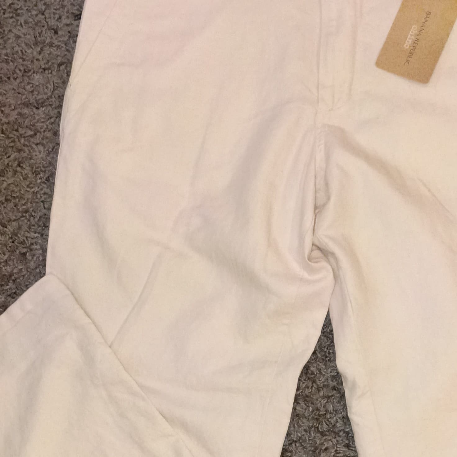 Banana Republic Pants Mens 35x30 Beige GAVIN Chino - Thumbnail 4
