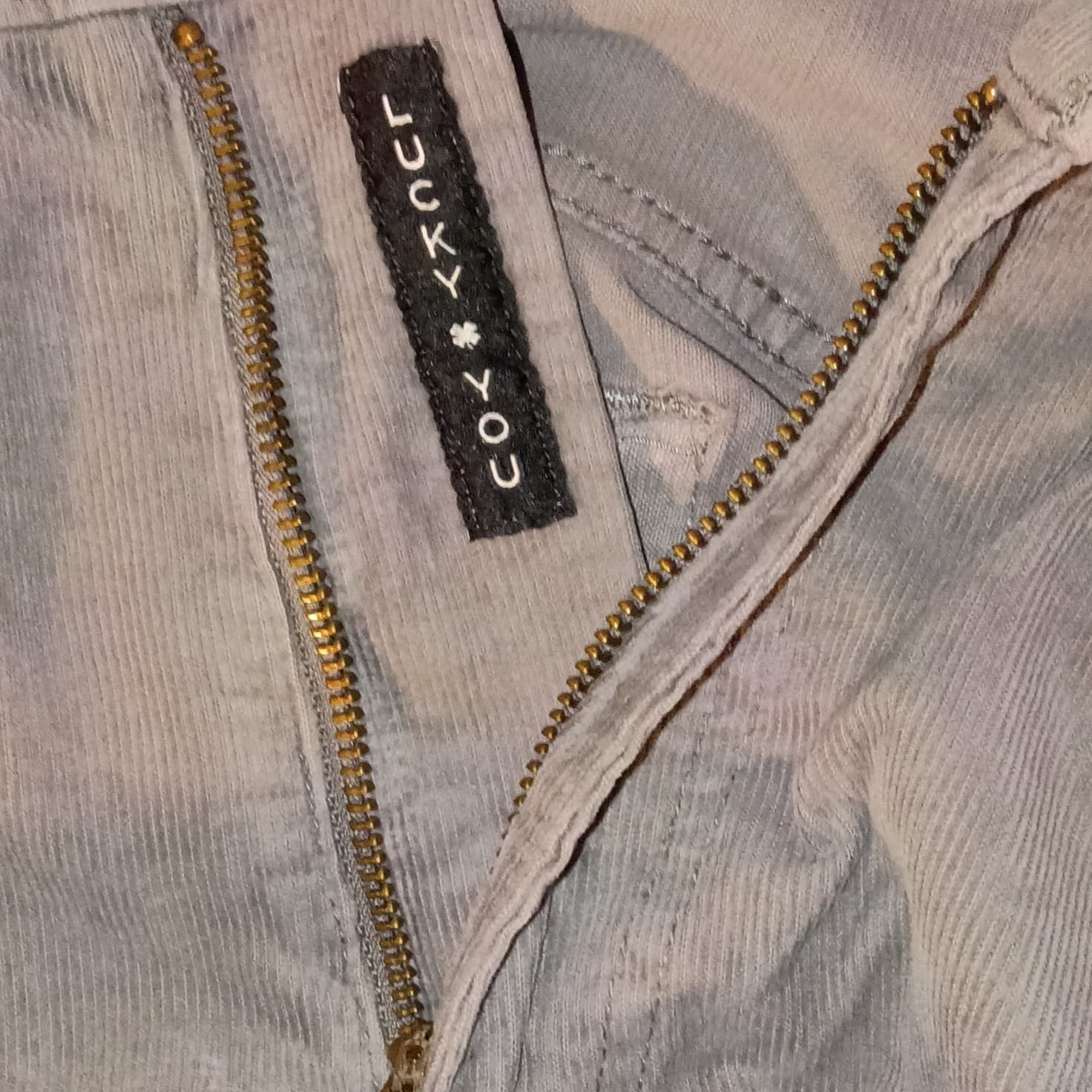 Lucky Brand Men's 121 Slim Gray Corduroy Stretch Jeans Mid Rise 5-Pocket - Thumbnail 17