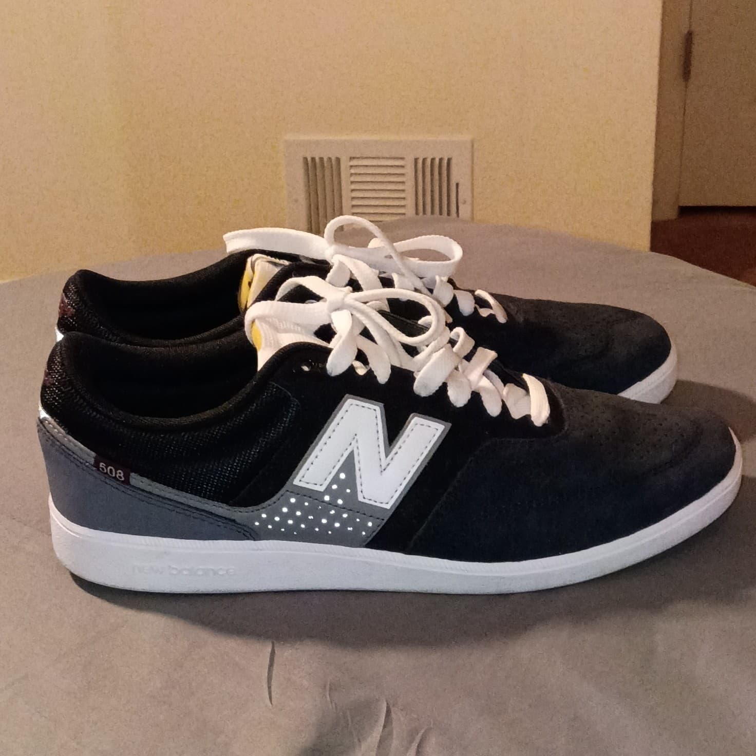 New Balance Numeric 508 Skate Shoes Black/Gray Men's US 11.5 D Medium - Thumbnail 5