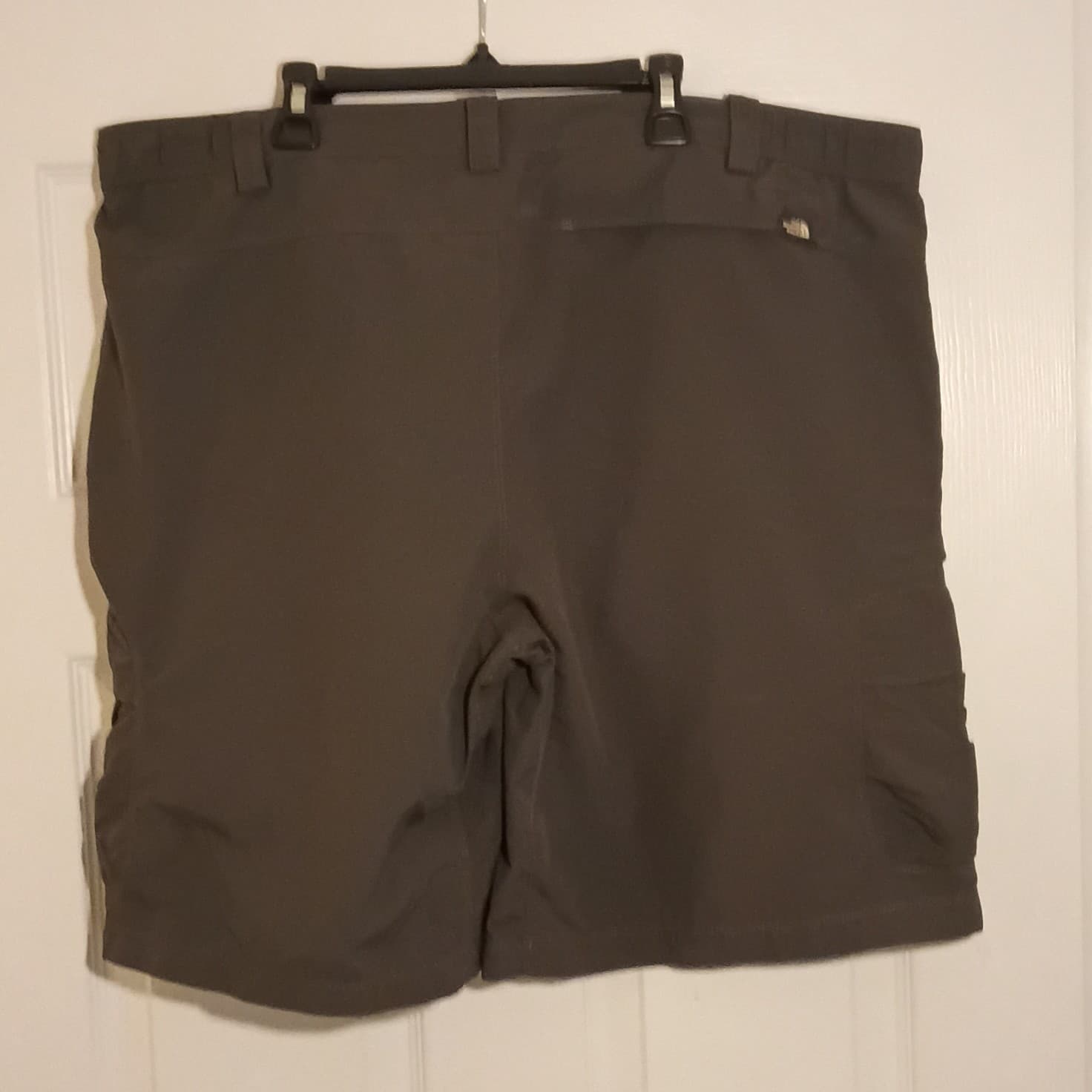 The North Face Cargo Shorts Nylon Gray Outdoor Hiking Belted Mens L - Thumbnail 2