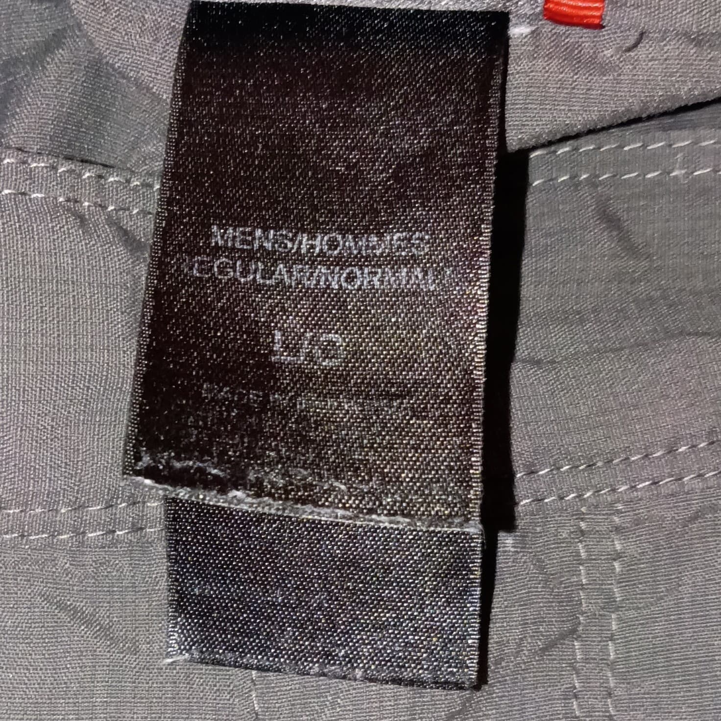 The North Face Cargo Shorts Nylon Gray Outdoor Hiking Belted Mens L - Thumbnail 14
