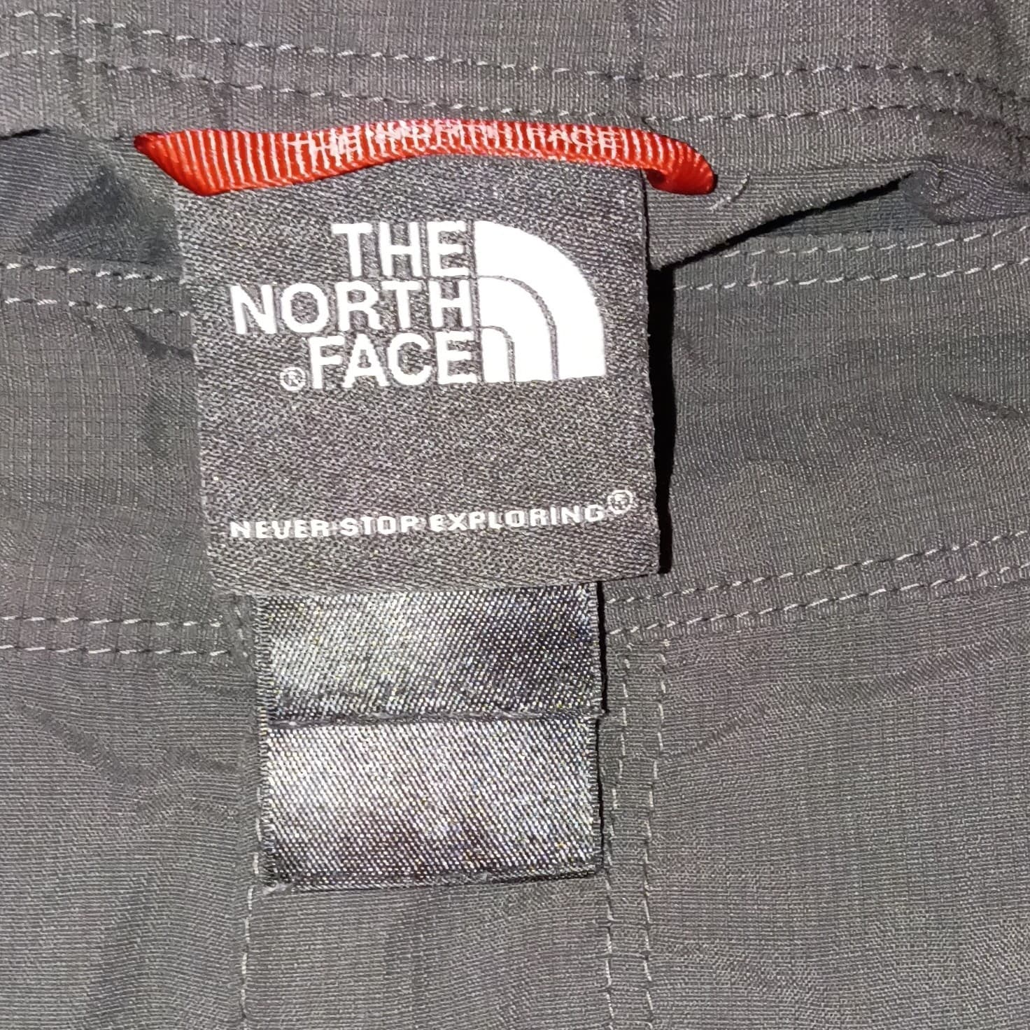 The North Face Cargo Shorts Nylon Gray Outdoor Hiking Belted Mens L - Thumbnail 13