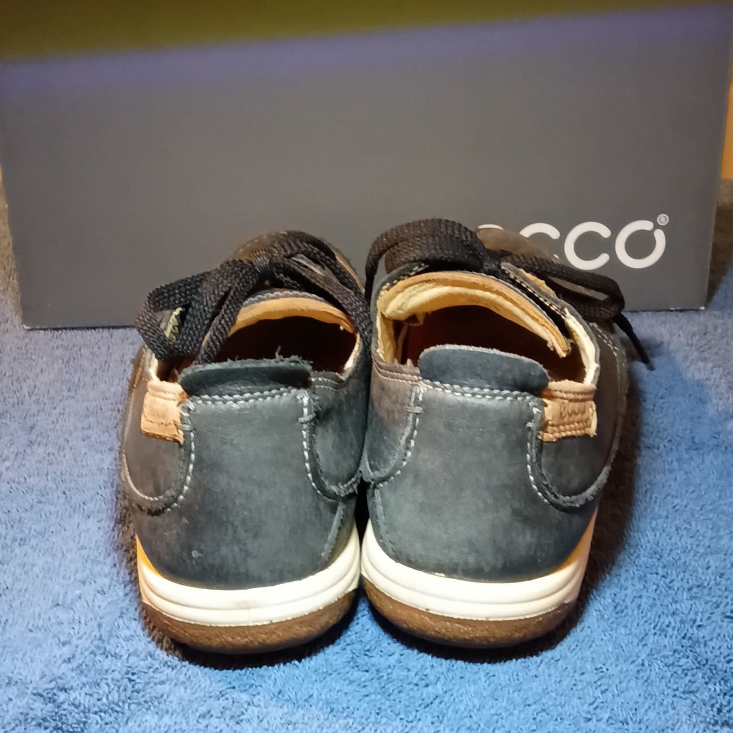 Ecco Chase 2 Lace Casual Dress Shoes Size 6 6 1/2 Men's - Thumbnail 4