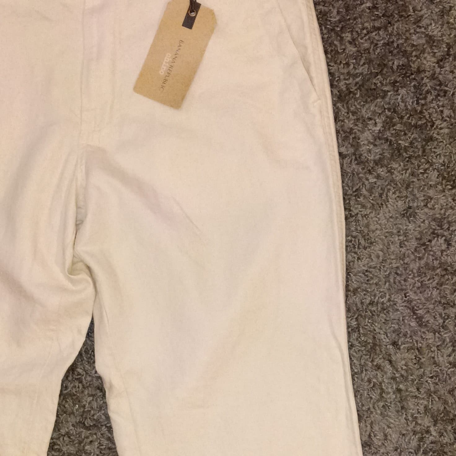 Banana Republic Pants Mens 35x30 Beige GAVIN Chino - Thumbnail 5