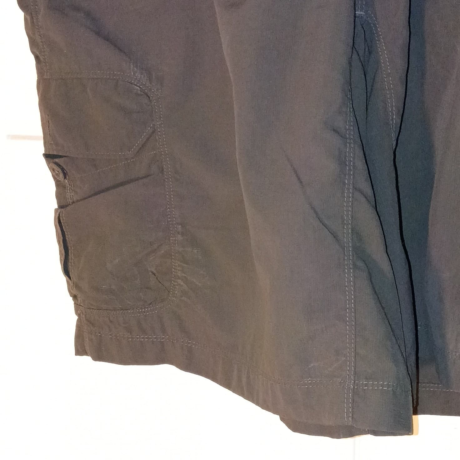 The North Face Cargo Shorts Nylon Gray Outdoor Hiking Belted Mens L - Thumbnail 10
