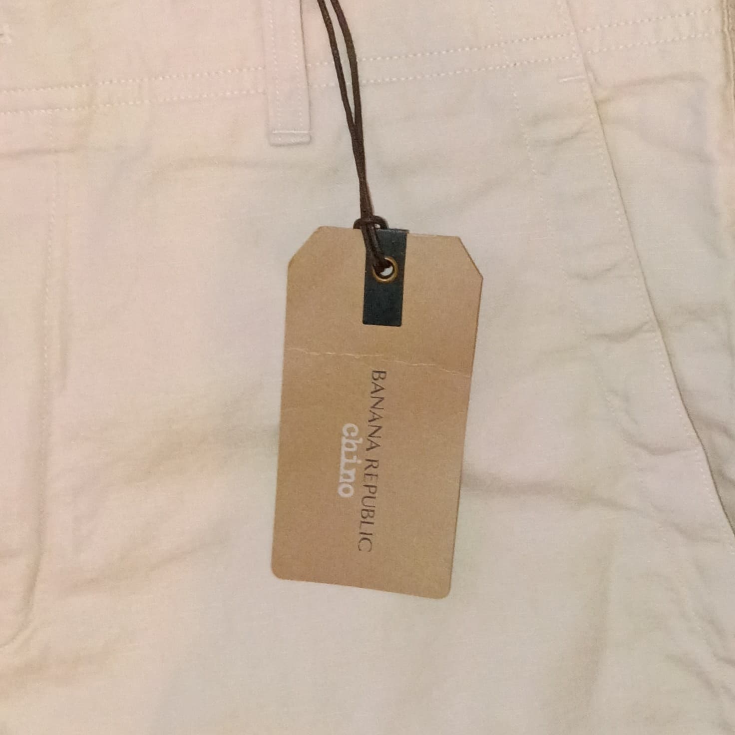 Banana Republic Pants Mens 35x30 Beige GAVIN Chino - Thumbnail 12