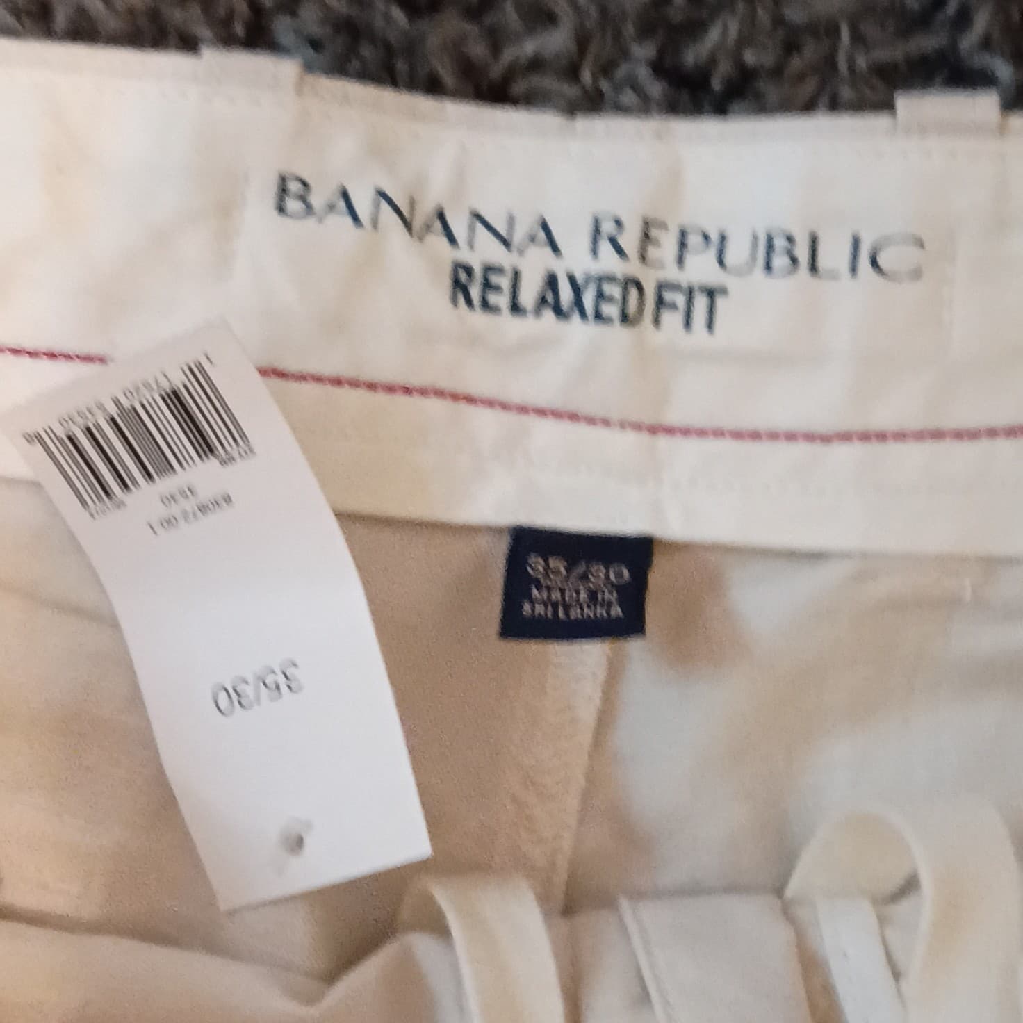 Banana Republic Pants Mens 35x30 Beige GAVIN Chino - Thumbnail 10
