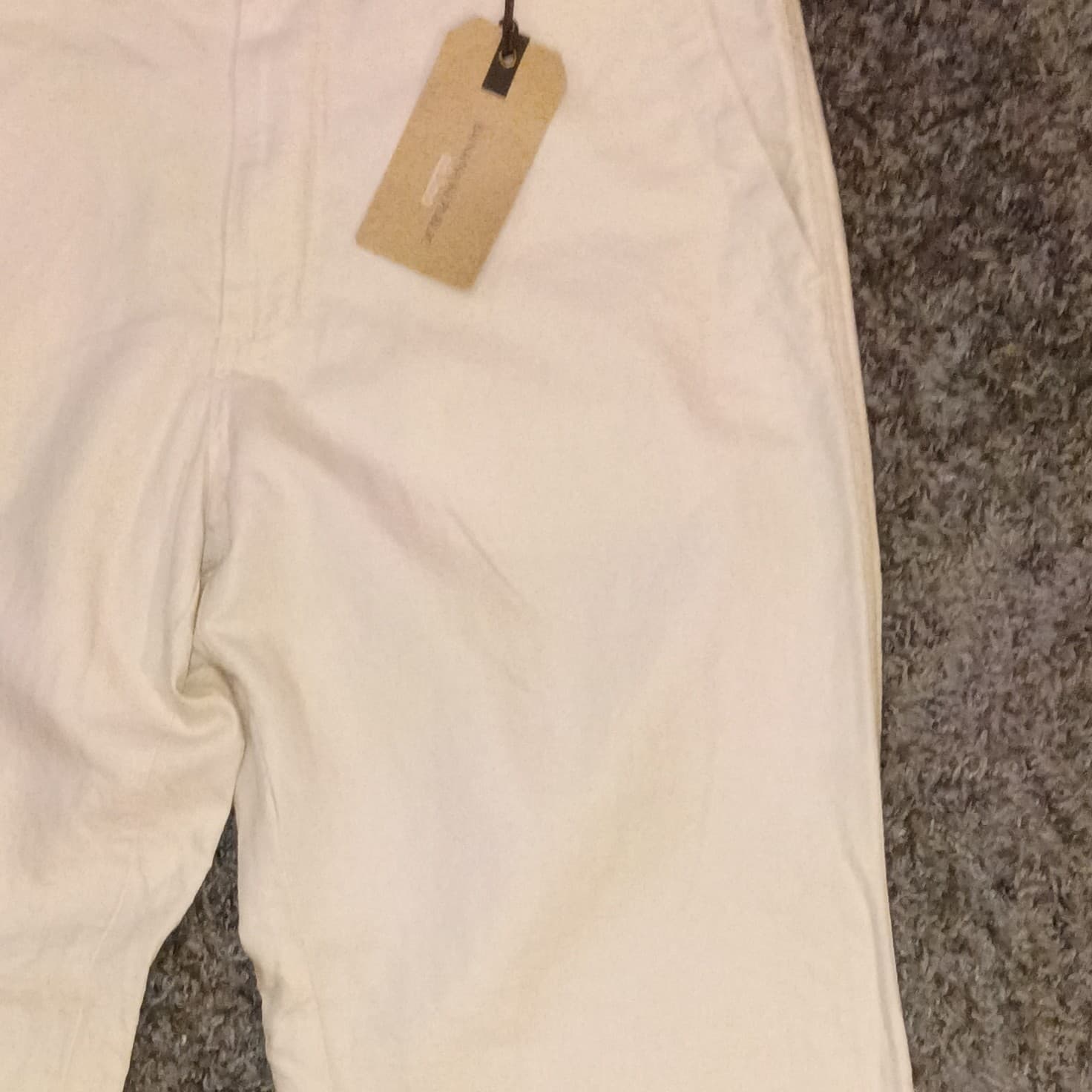 Banana Republic Pants Mens 35x30 Beige GAVIN Chino - Thumbnail 3