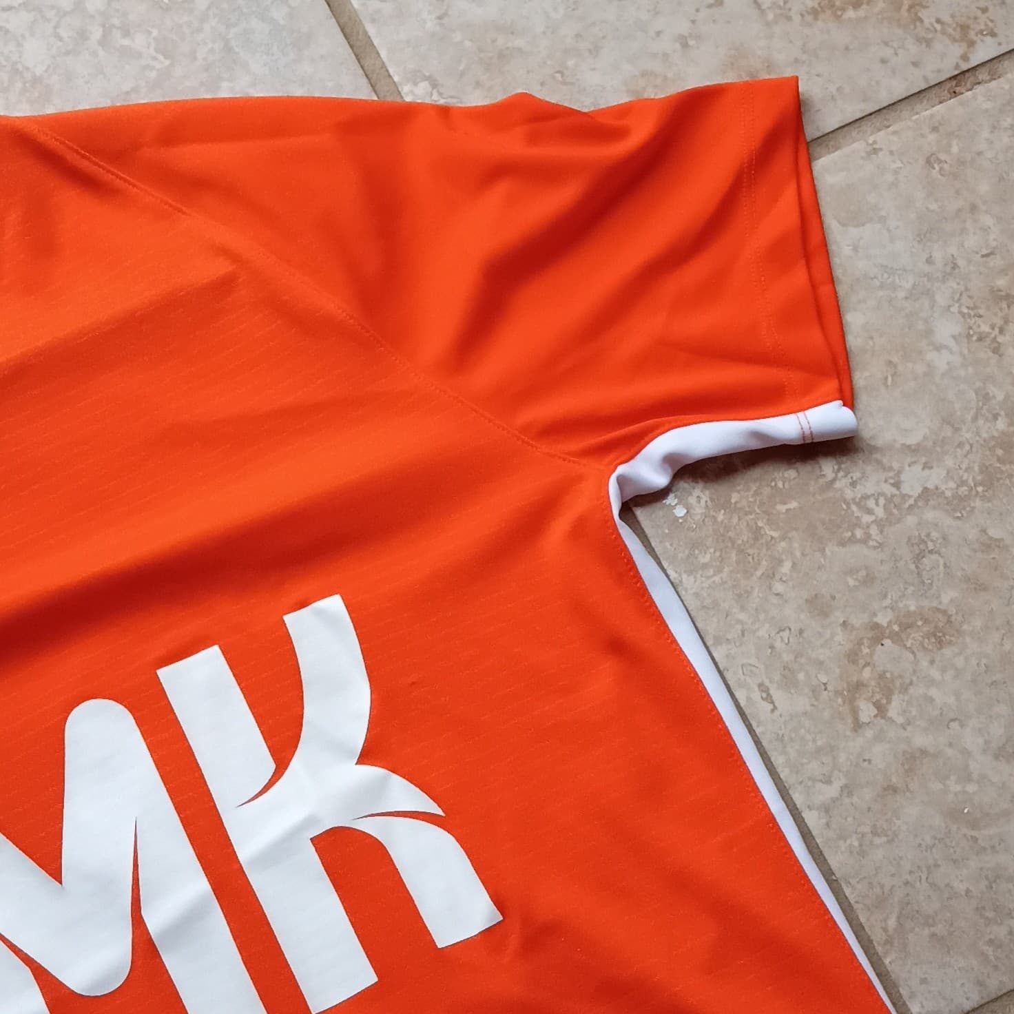 Nike Dri-FIT Soccer Jersey T-shirt Color Orange Men's Size Medium - Thumbnail 13