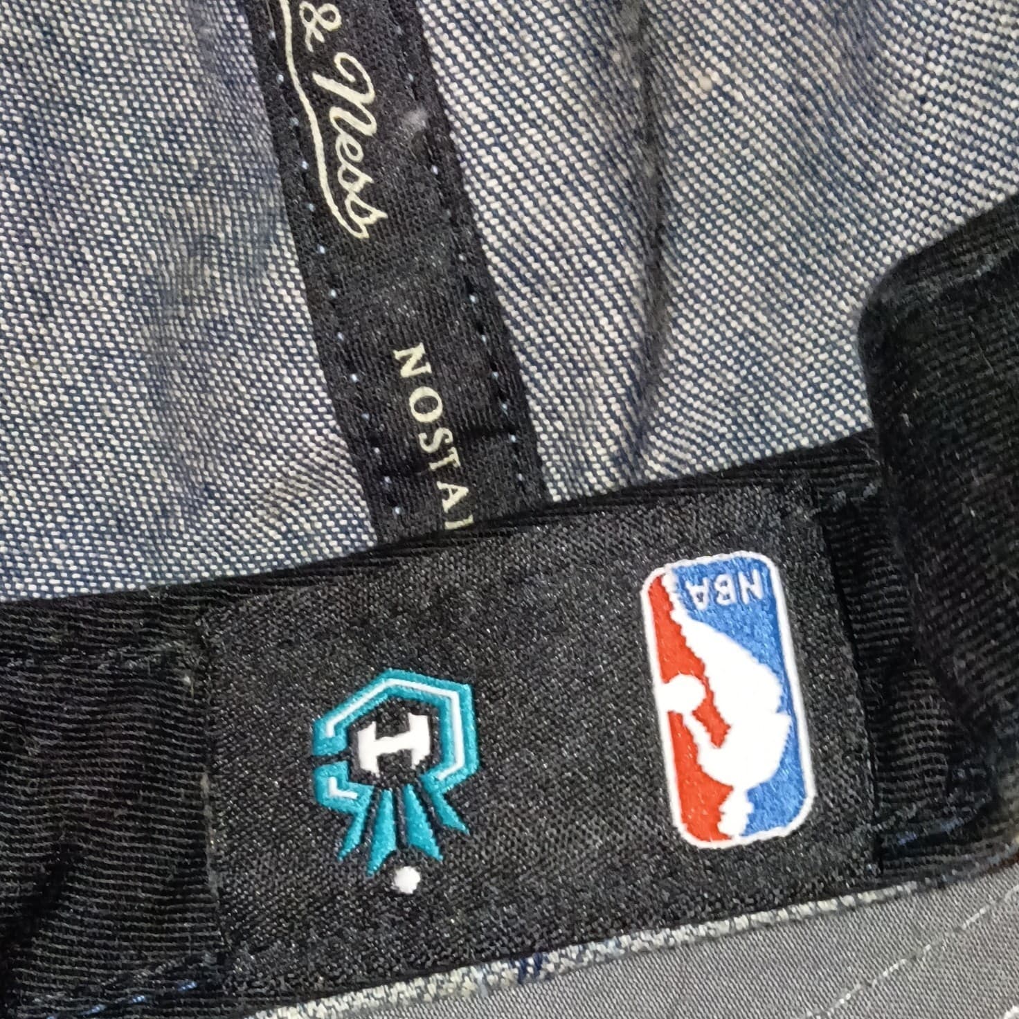 Mitchell & Ness Charlotte Hornets Team Digi Camo Adjustable Snapback Hat Cap - Thumbnail 8