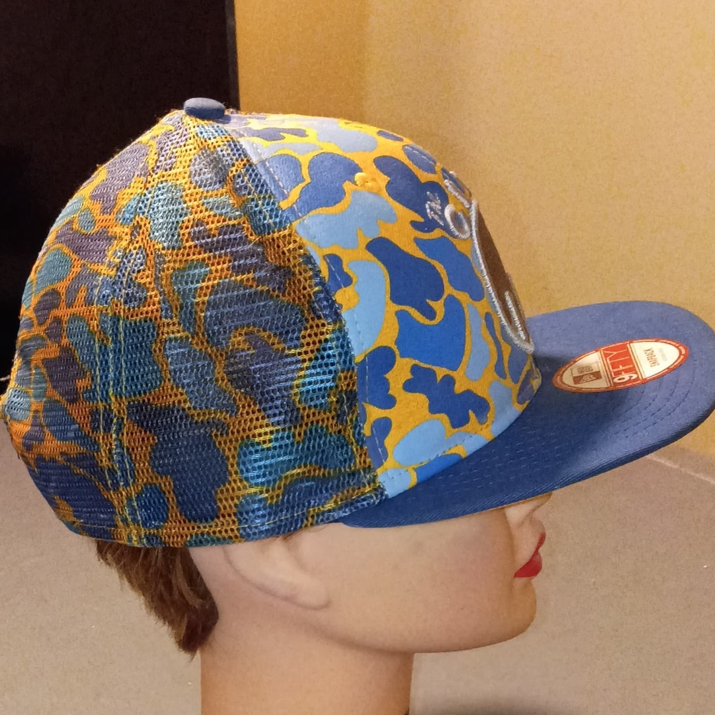 New Era Denver Nuggets 9FIFTY NBA Snapback Hardwood Hat Colorful Basketball Cap - Thumbnail 2