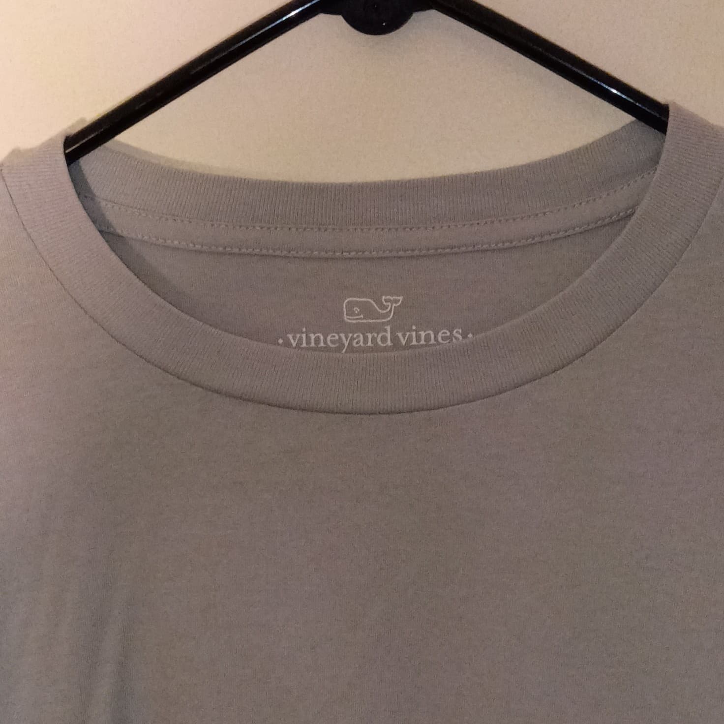 Vineyard Vines Mens Long Sleeve Pocket T-Shirt Blue Gray Whale Logo Size S - Thumbnail 5