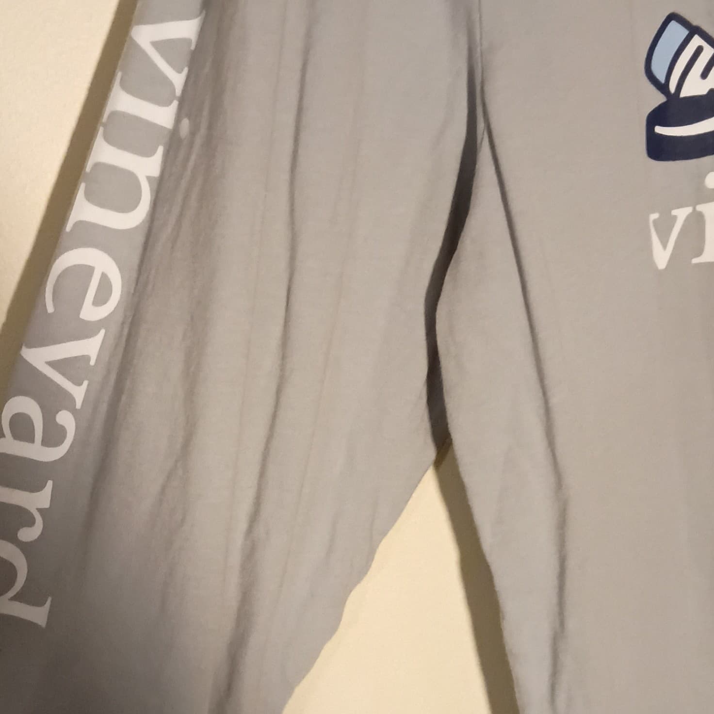 Vineyard Vines Mens Long Sleeve Pocket T-Shirt Blue Gray Whale Logo Size S - Thumbnail 18