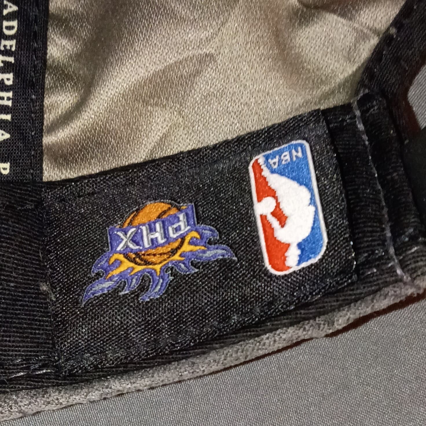 2014 Mitchell & Ness Phoenix Suns Snapback Hat Gray/Orange Mens Rare - Thumbnail 9
