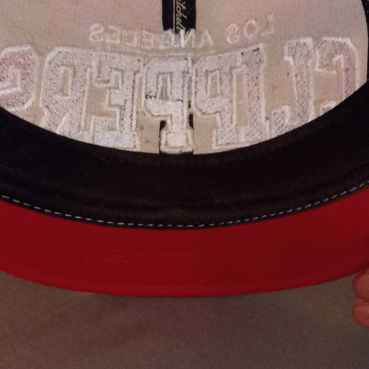 Mitchell And US Snapback Hat Los Angeles Clippers Lac Embroidered On The Side - Thumbnail 7