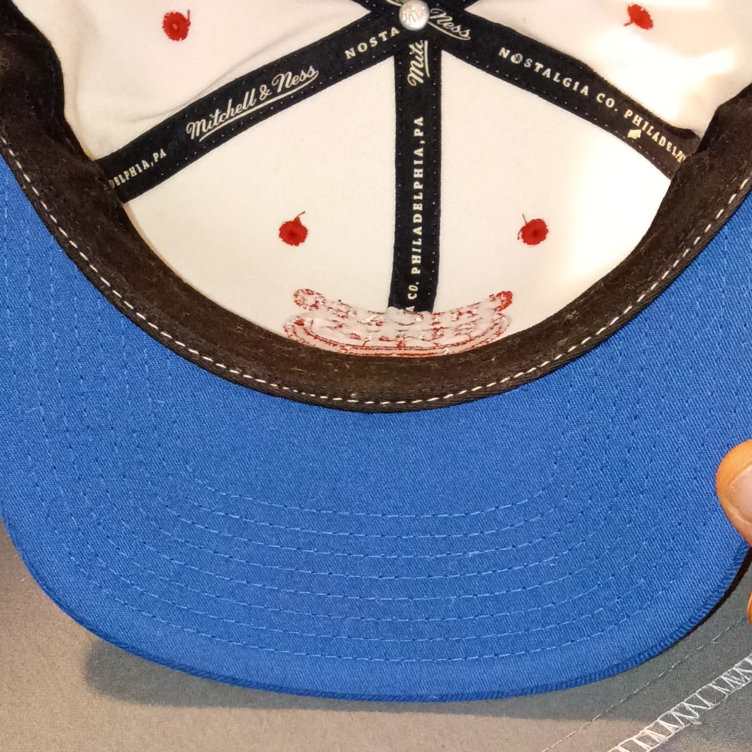 Chicago Bulls Mitchell & Ness The 1992 NBA Finals Adjustable Snapback Hat Cap - Thumbnail 6