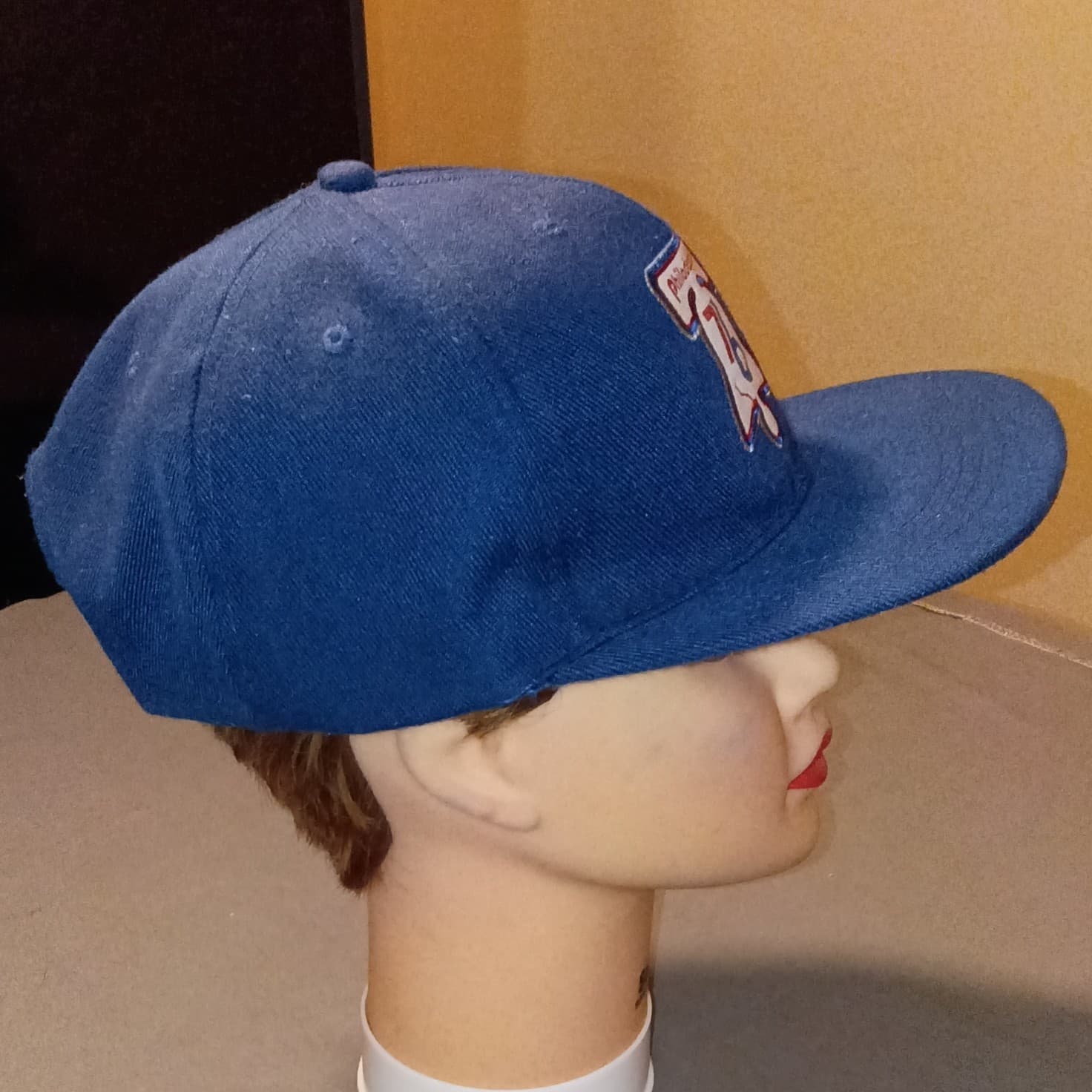 Philadelphia 76ers Snapback Hat Liberty Bell Logo With Brotherly Love Embroided - Thumbnail 2