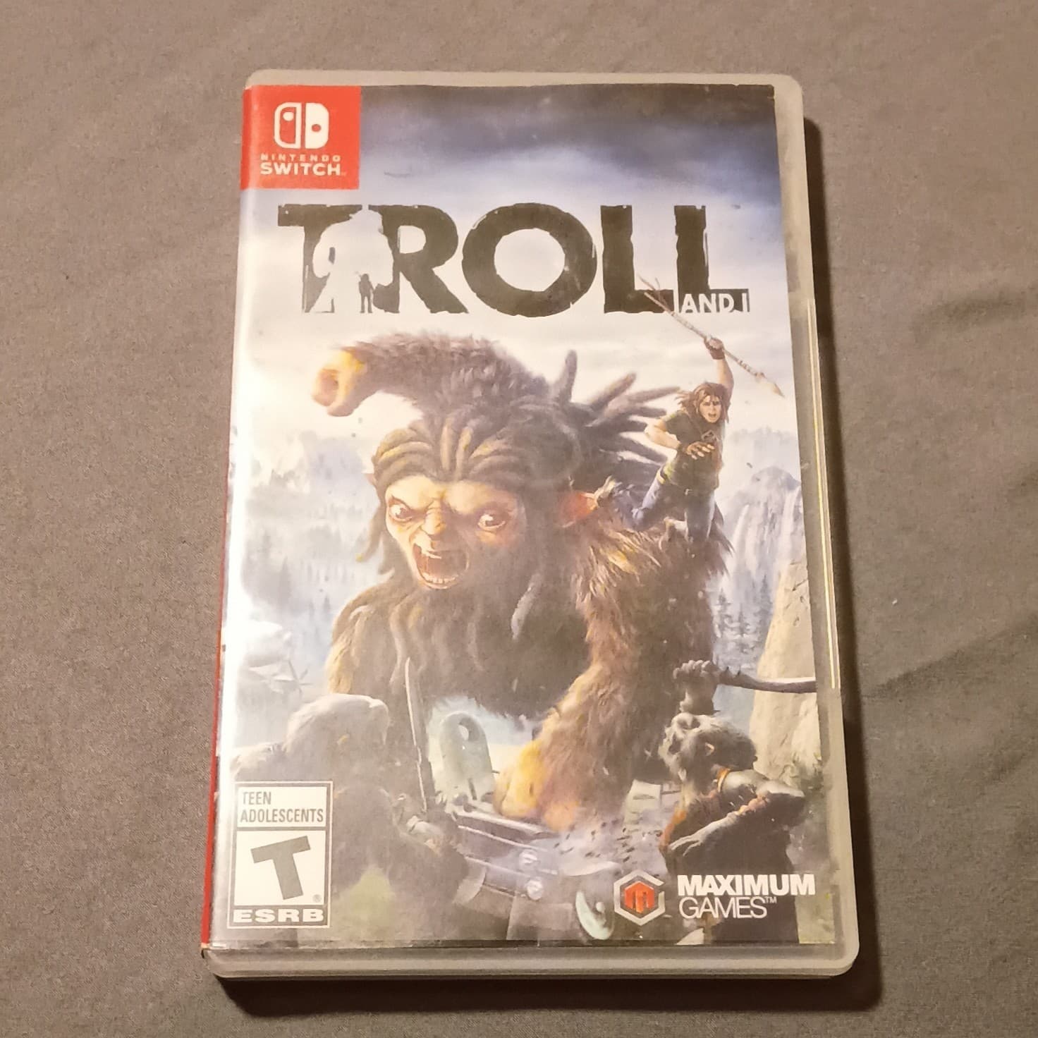 Nintendo Switch troll and I 2017 Single Game