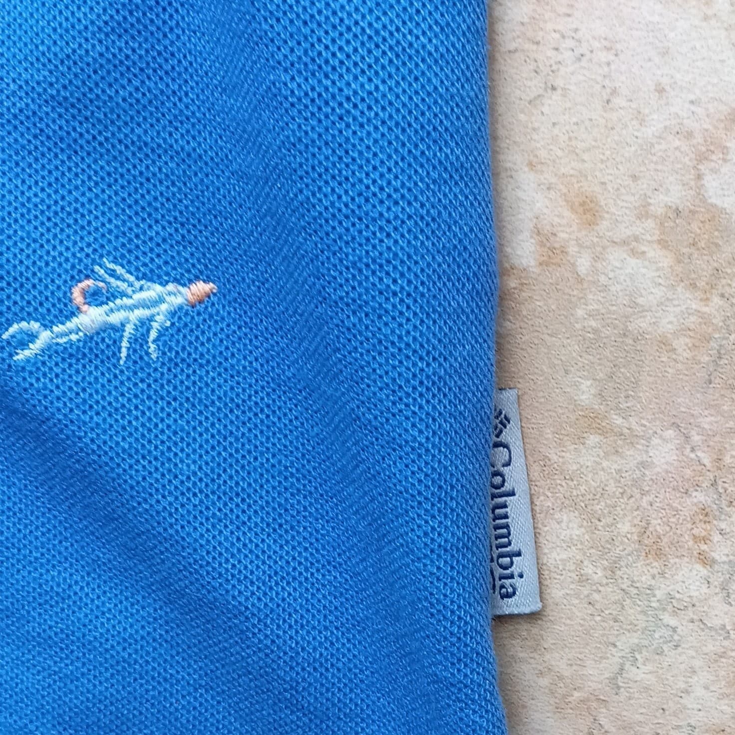 Columbia PFG Shark And Jellyfish Print Men's Size Small Polo Omni Shade - Thumbnail 10