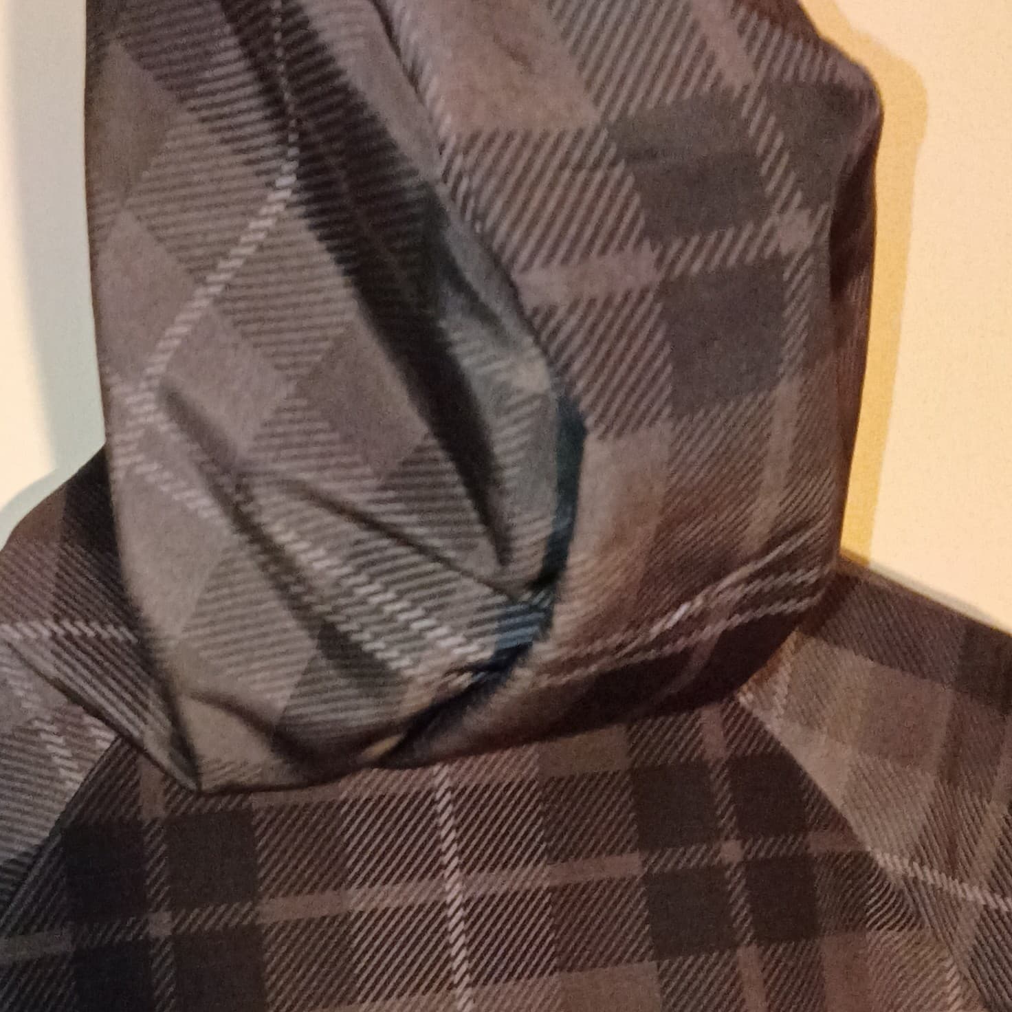 DGK Quarter Zip Plaid Print Windbreaker Jacket Brand New With Tags With Hood - Thumbnail 14
