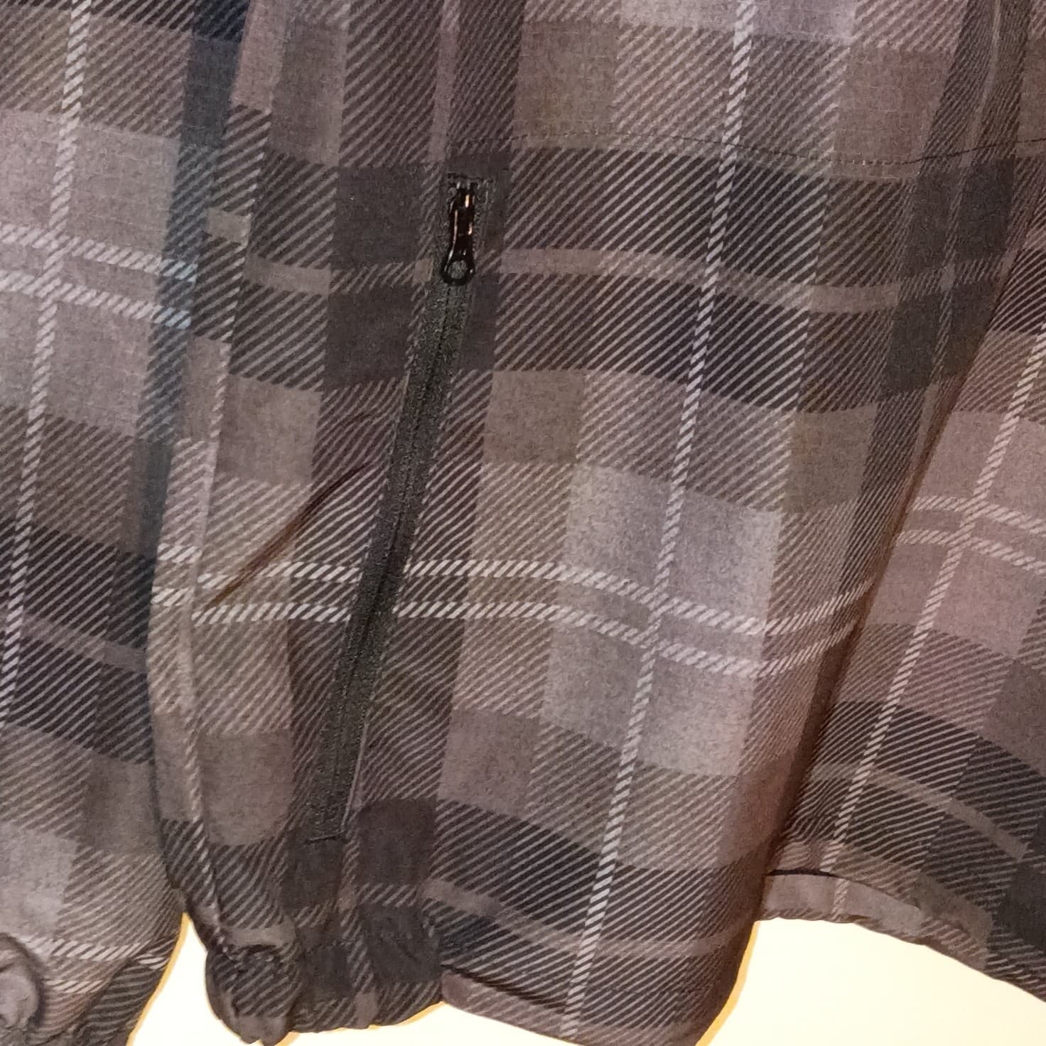 DGK Quarter Zip Plaid Print Windbreaker Jacket Brand New With Tags With Hood - Thumbnail 13