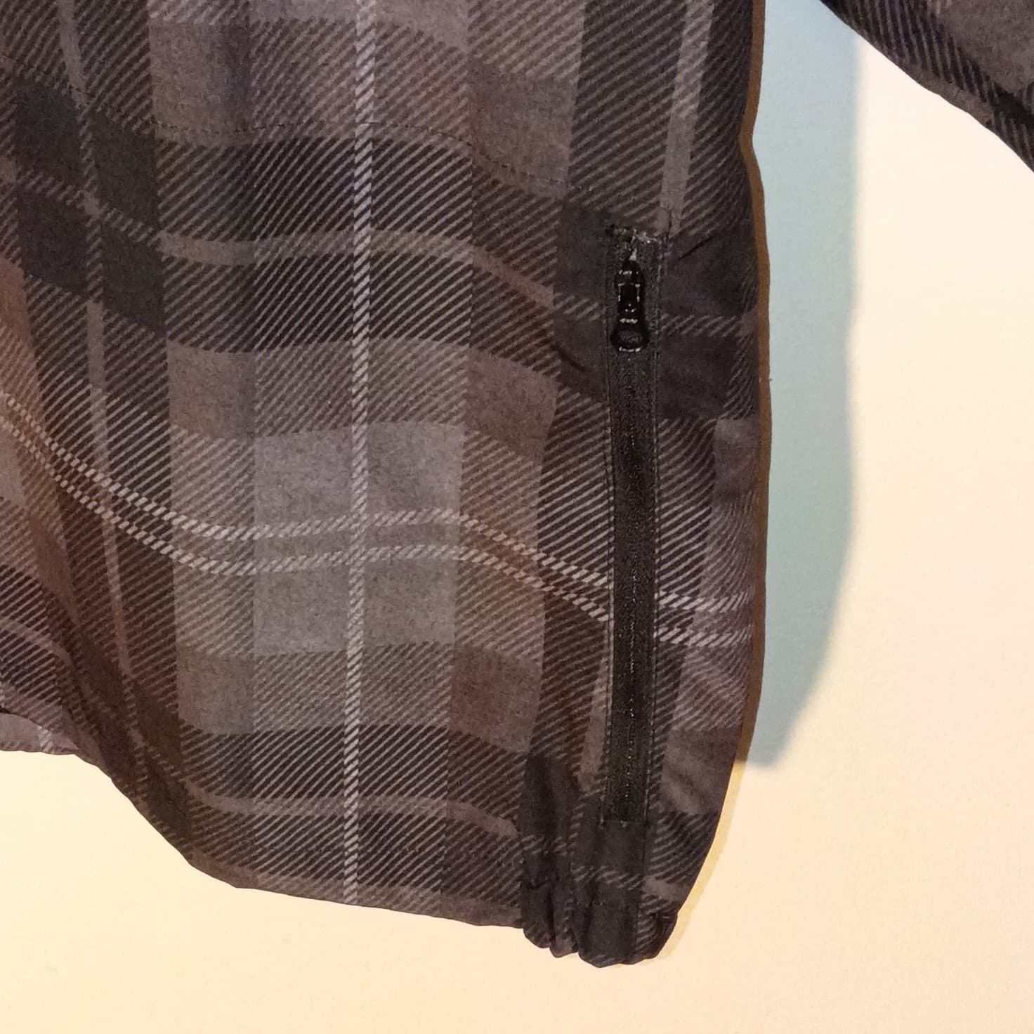 DGK Quarter Zip Plaid Print Windbreaker Jacket Brand New With Tags With Hood - Thumbnail 12