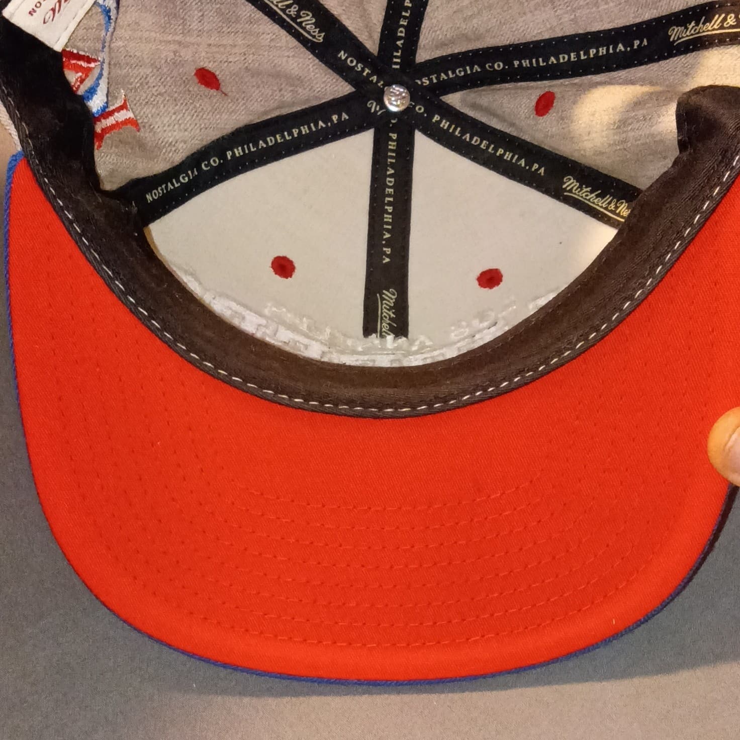 Mitchell And US Snapback Hat Los Angeles Clippers Lac Embroidered On The Side - Thumbnail 6