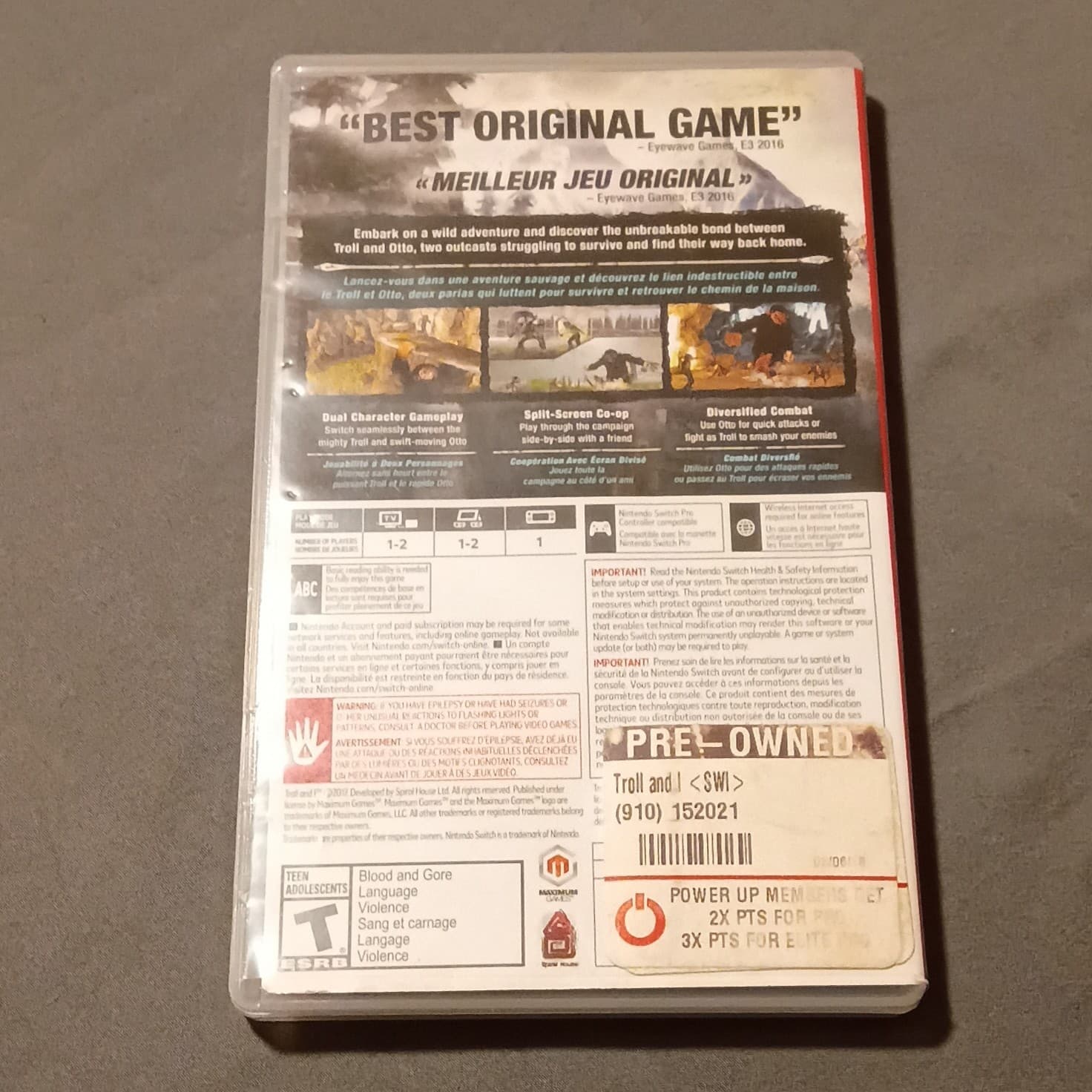Nintendo Switch troll and I 2017 Single Game - Thumbnail 2