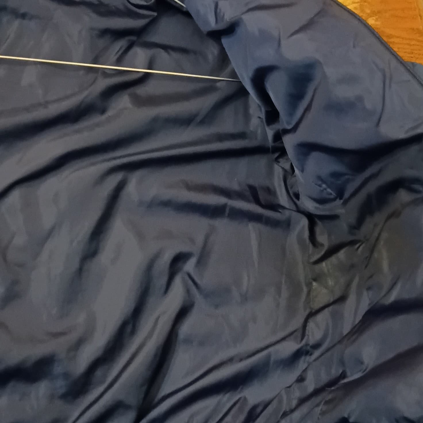 Eddie Bauer Reversible Down Jacket Kids Small Blue Puffer Hooded Winter Coat - Thumbnail 15