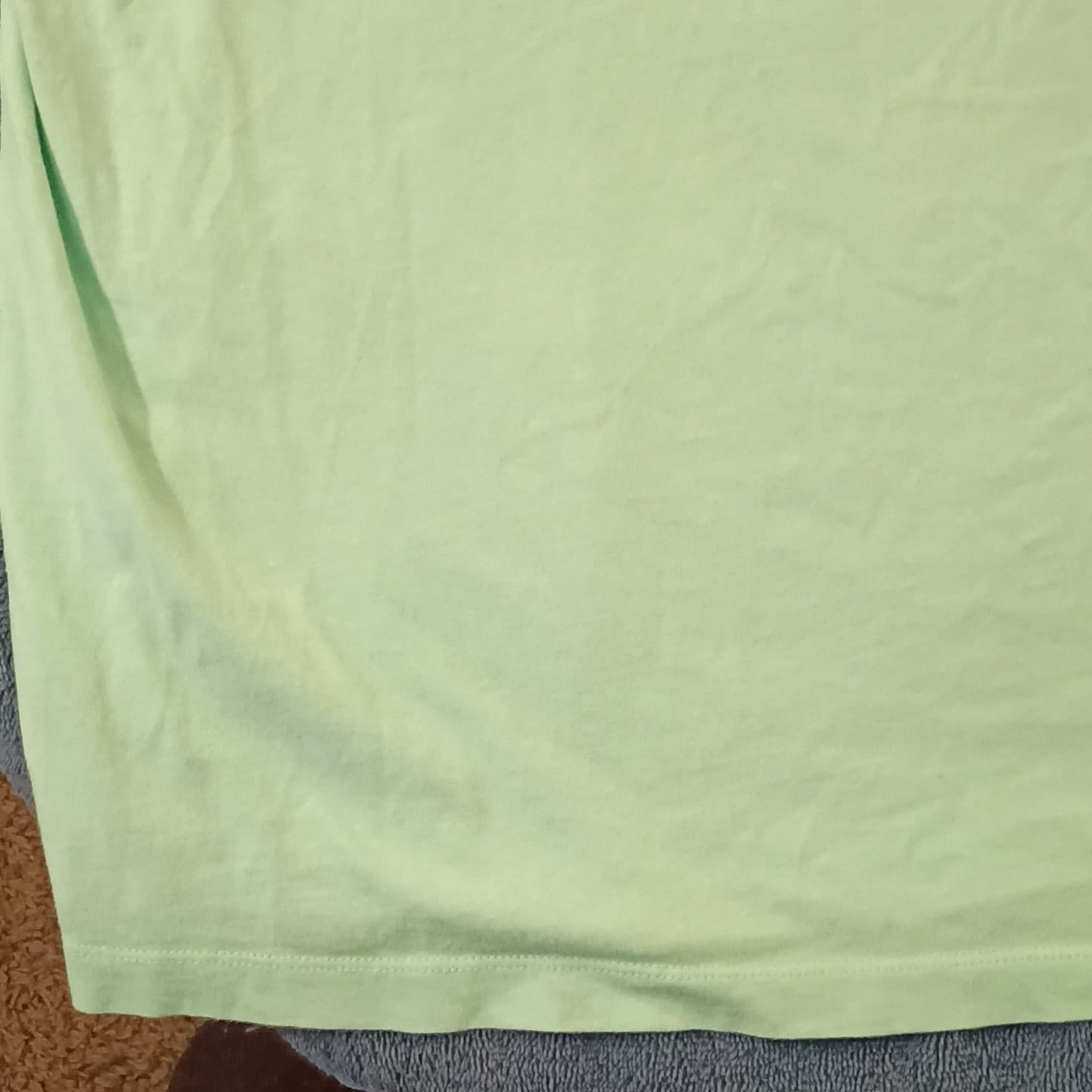 Nike Women’s T Shirt Large Mint Green Logo Graphic Tee Short Sleeve Cotton - Thumbnail 12