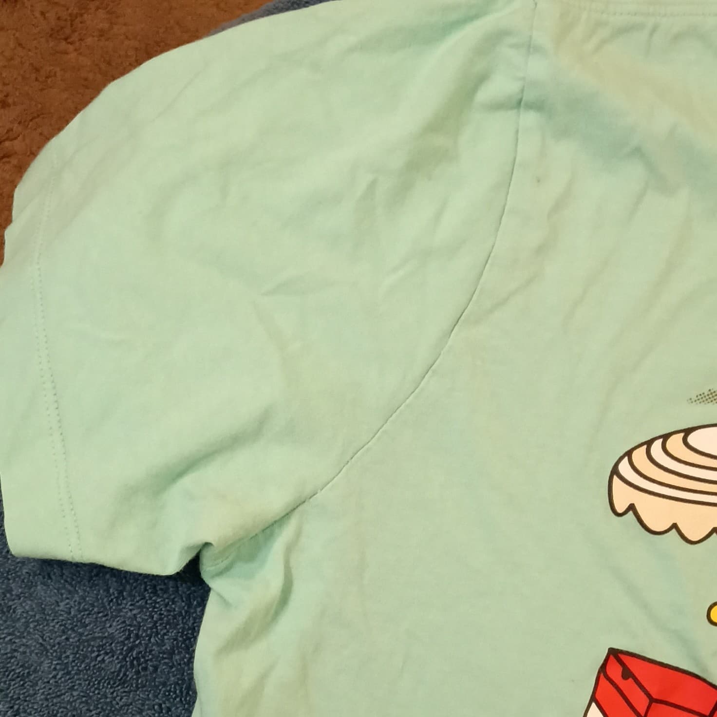 Nike Women’s T Shirt Large Mint Green Logo Graphic Tee Short Sleeve Cotton - Thumbnail 11