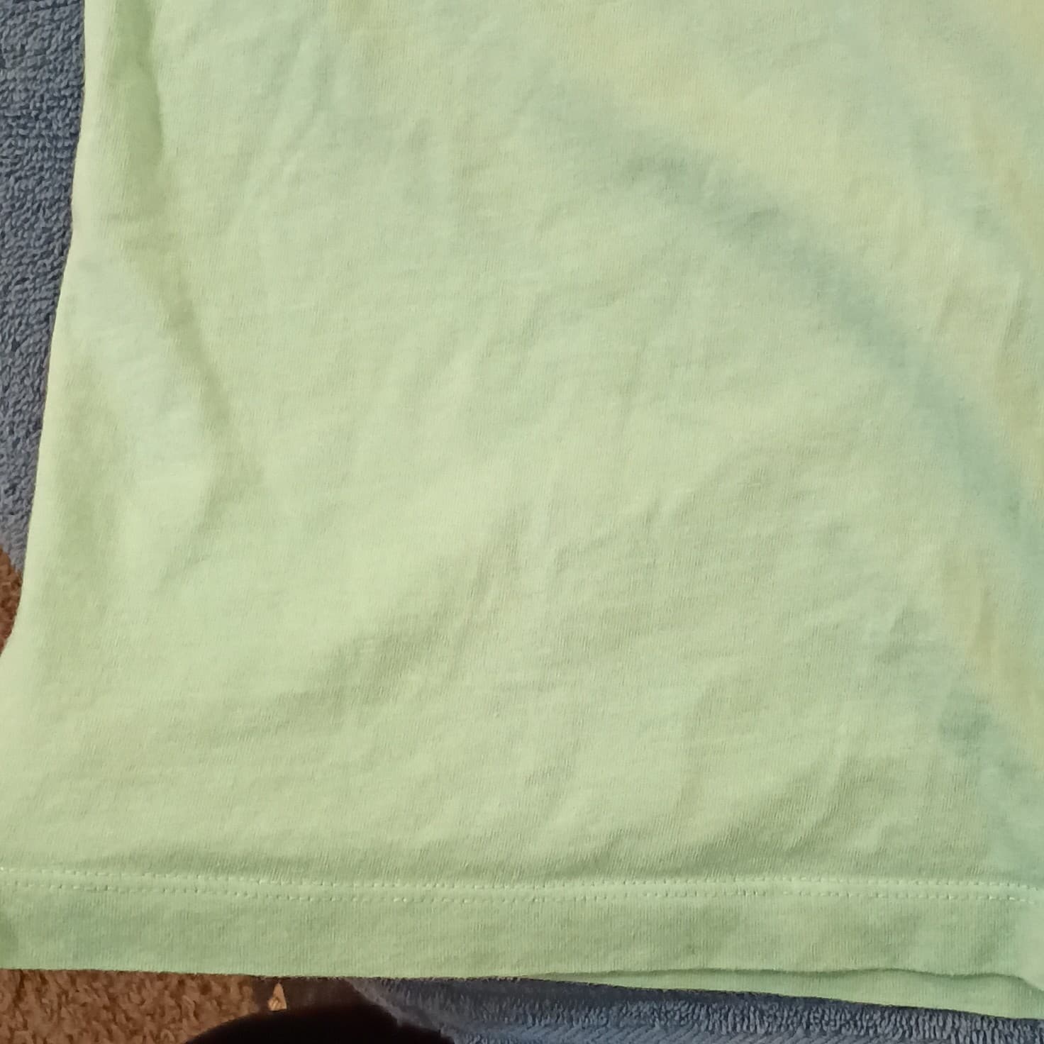 Nike Women’s T Shirt Large Mint Green Logo Graphic Tee Short Sleeve Cotton - Thumbnail 9