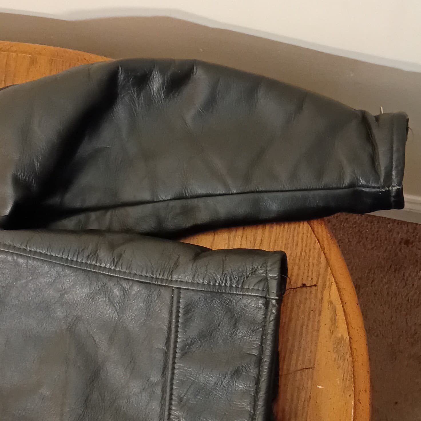 Beau Breed Genuine Leather Bikers Jacket 100% Authentic - Thumbnail 16